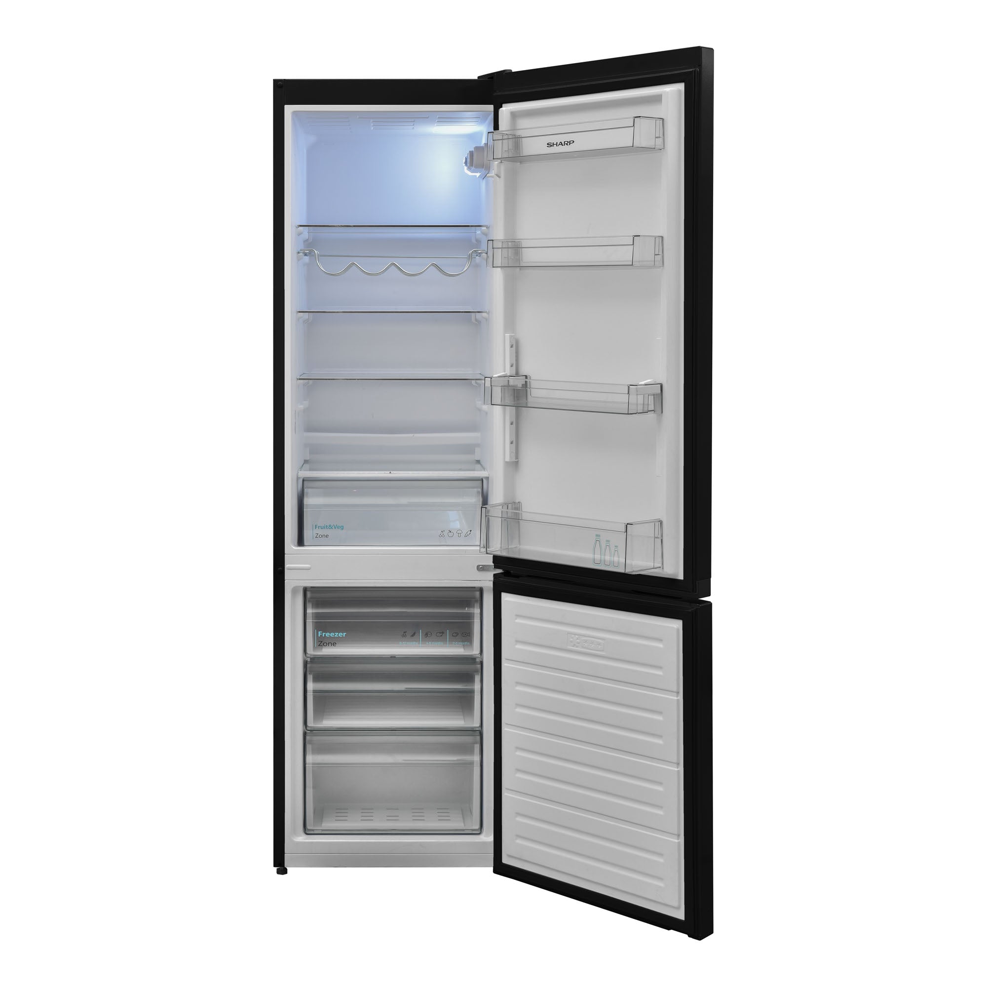 SHARP SJ-BB05DTXBE-EN 54cm Fridge-Freezer