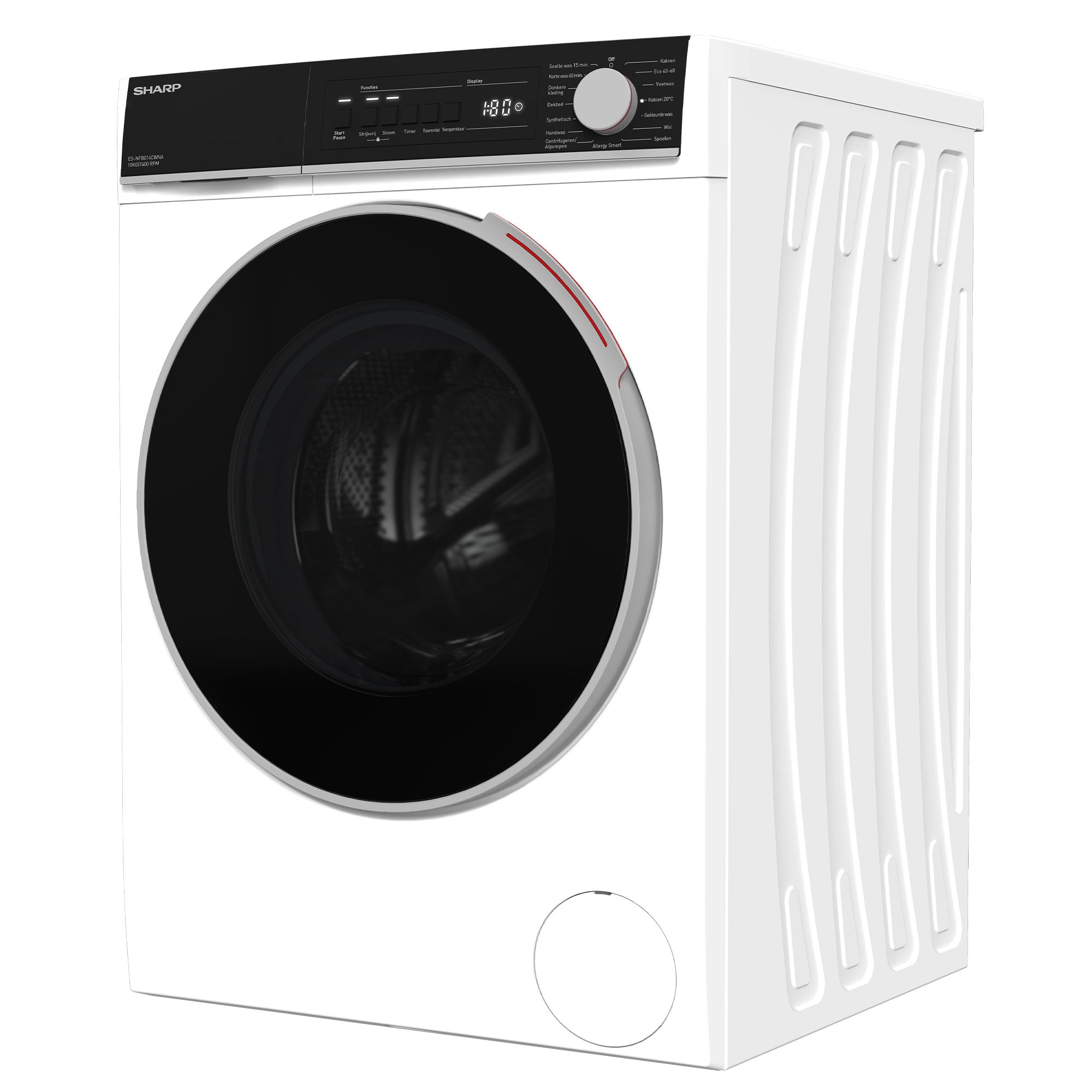 SHARP ES-NFB014CWNA-BX Free-Standing Washing Machine