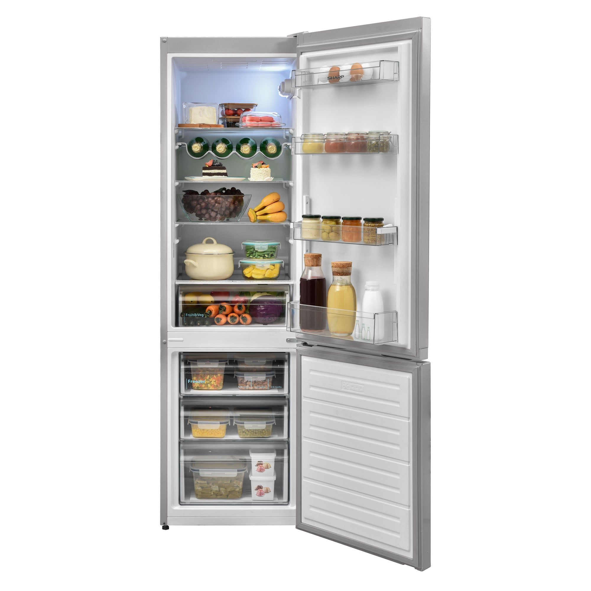 SHARP SJ-BB05DTXLE-EN 54cm Fridge-Freezer