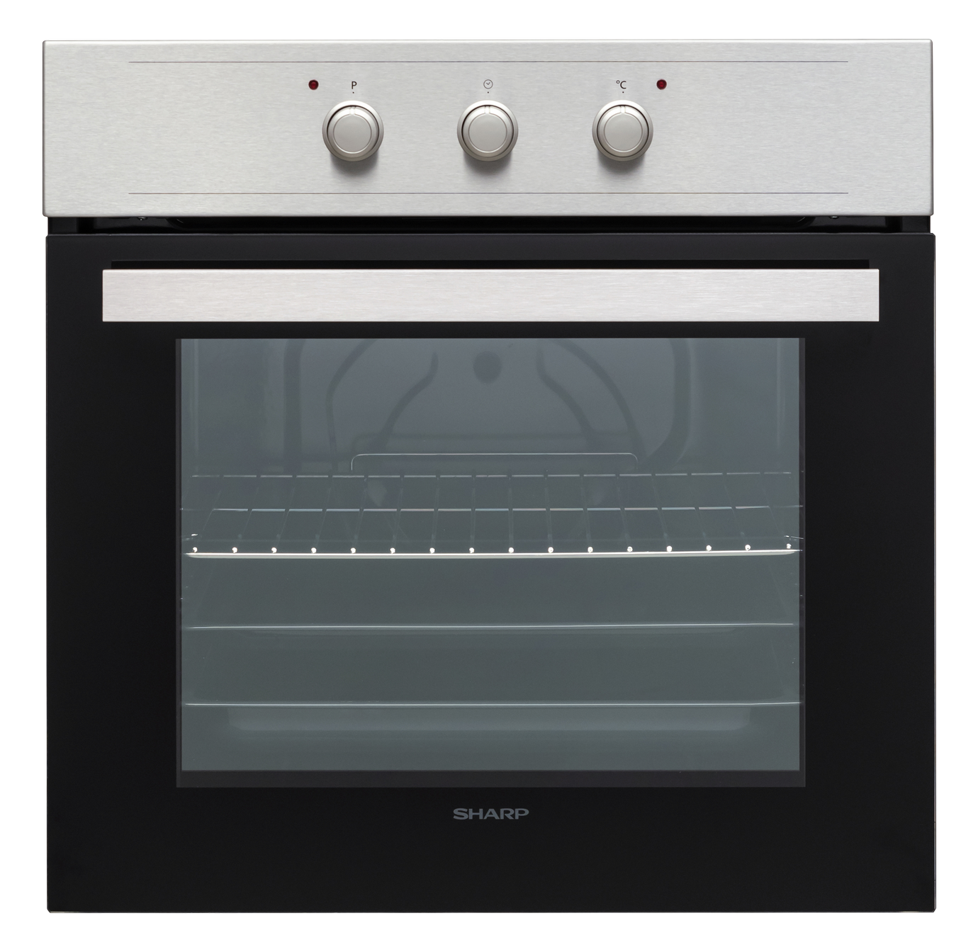 Forno estàtic estàndard integrat Sharp K-60M15IL2-EU de 72 lt, inoxidable