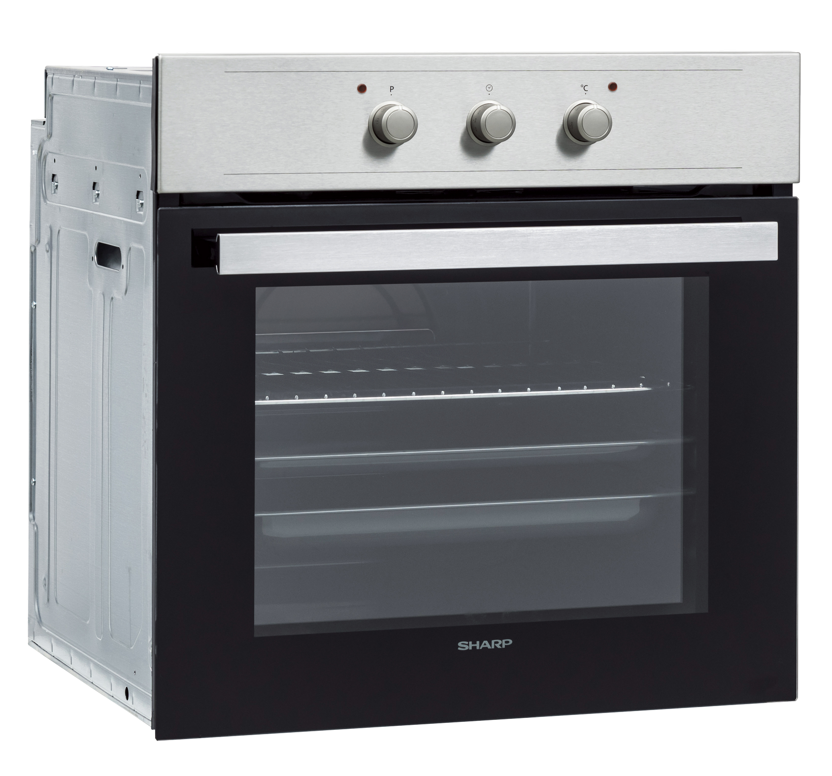 Sharp K-60M15IL2-EU Built-In 72lt. Standard Static Oven, Inox