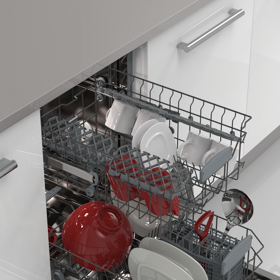 SHARP QW-I1GI47EX Integrated 45cm Dishwasher 10PS 47 db E Class