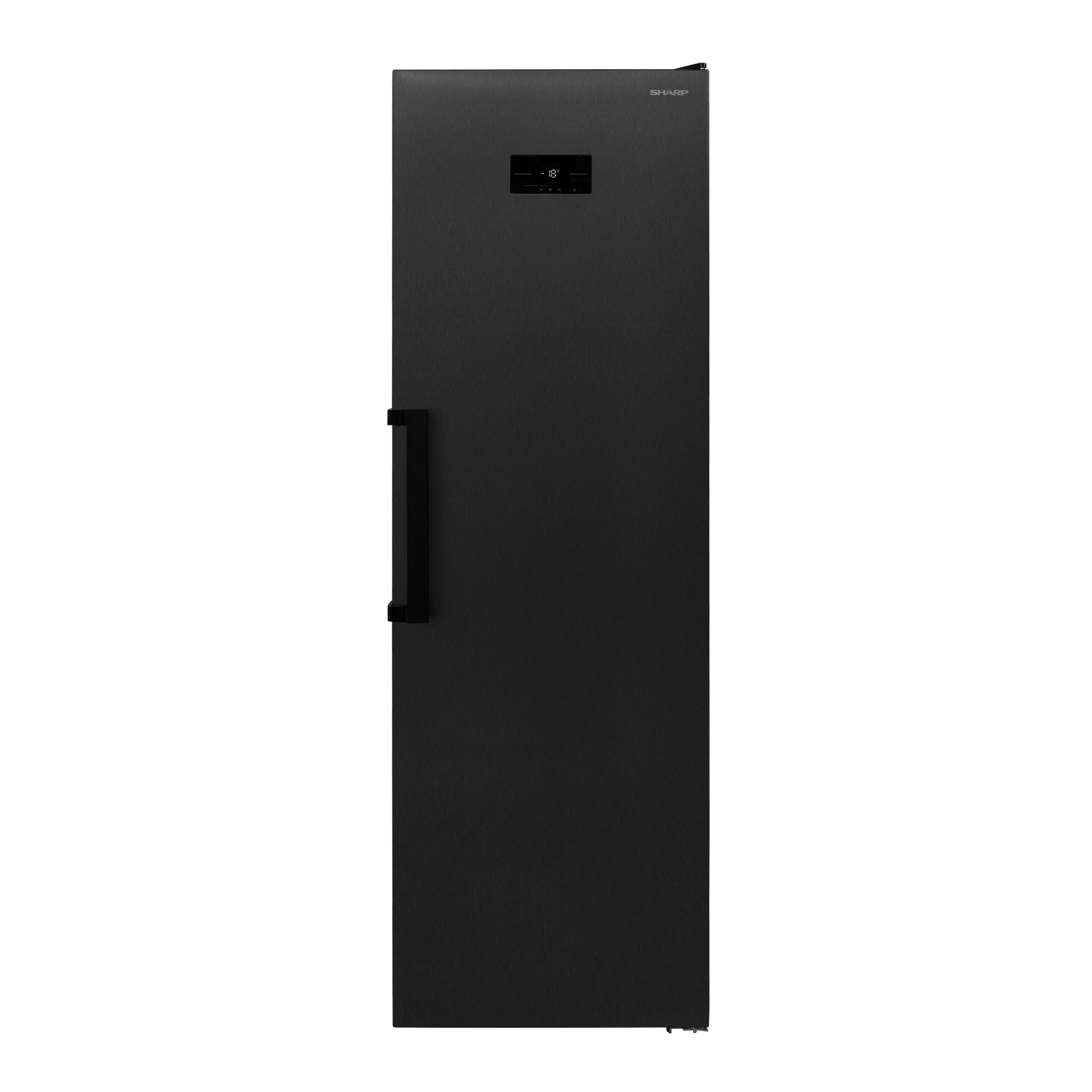 SHARP SJ-SC41CHXAE-EU 60cm NF Upright Freezer with E Class, 279 L