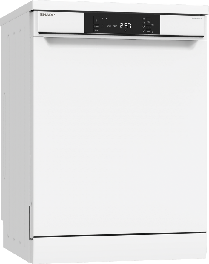 SHARP QW-NA1BF47EW Pose libre Lave-vaisselle 60 cm 13 couverts 47 dB C