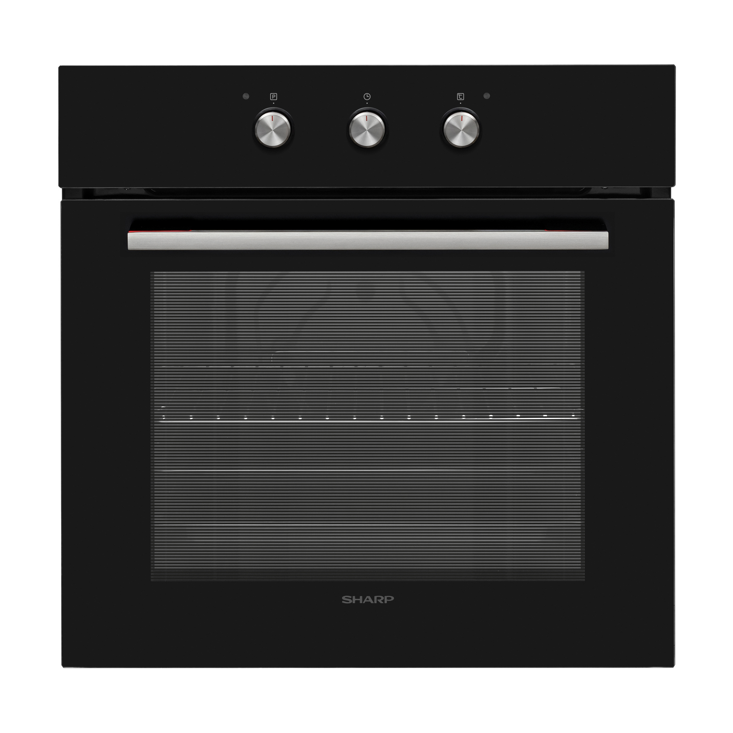 Forn estàtic estàndard integrat Sharp K-60M15BNL-FR de 72 lt, negre
