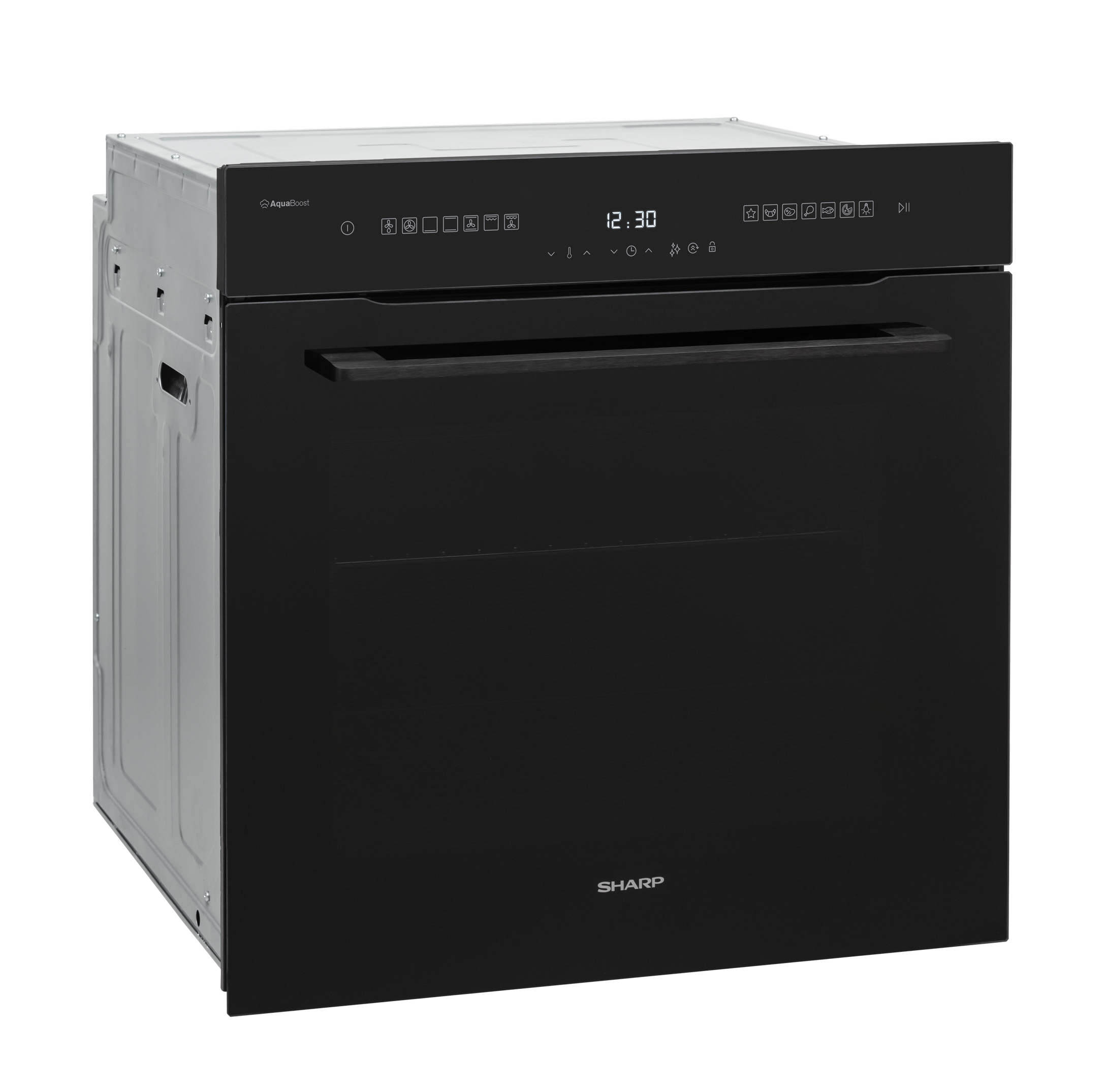 Sharp KA-74L64BNH-PL Built-In 78lt. Standard Multifunction Oven, Pure Black