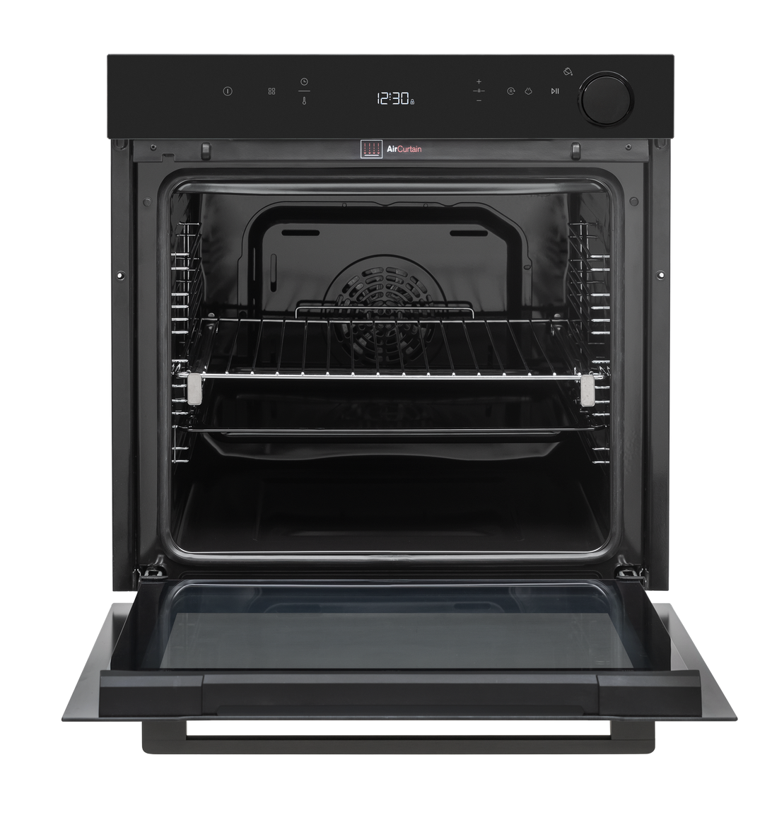Sharp KA-73G68BNH-PL Built-In 78lt. Steam Assisted Multifunction Oven, Pure Black