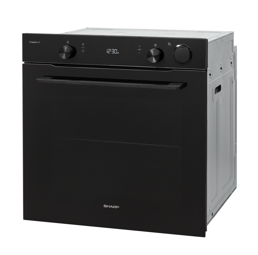 Sharp KA-74Z68BNH-PL Built-In 78lt. Standard Multifunction Oven, Pure Black