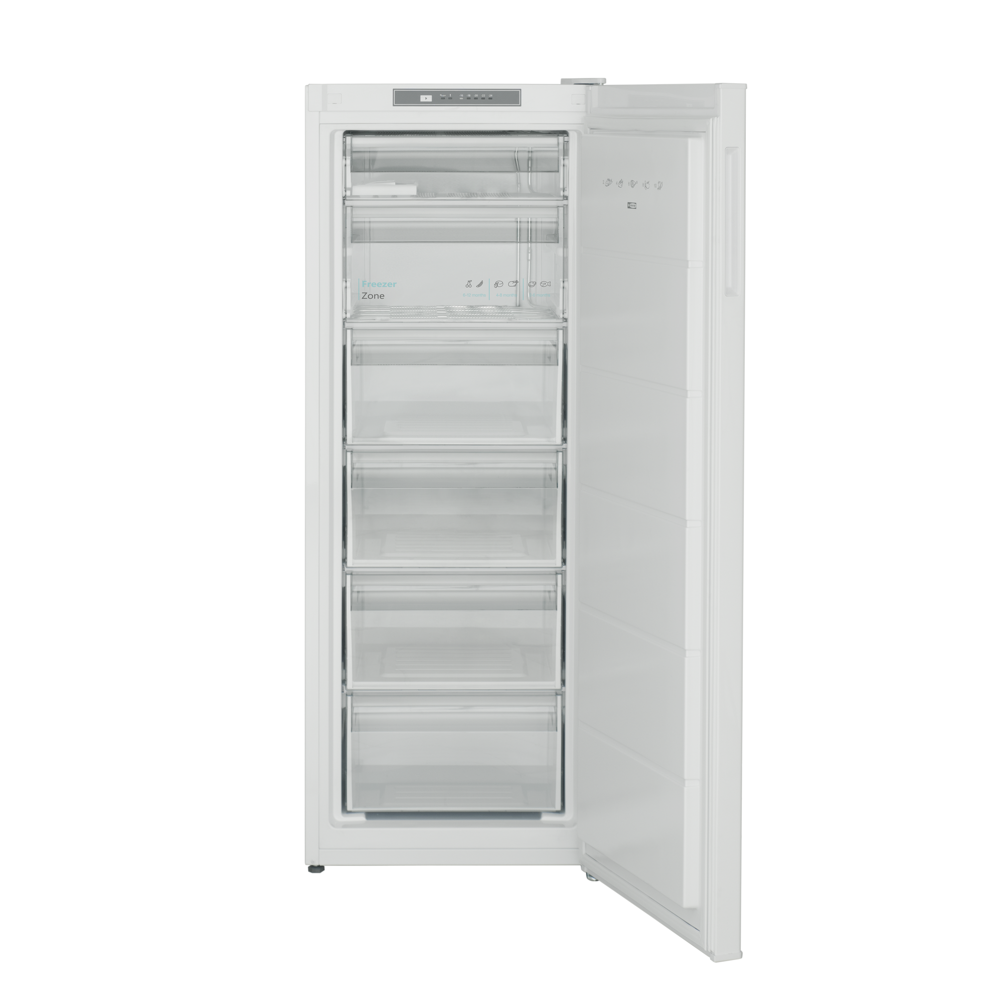 SHARP SJ-SE182E2W-EU 54cm Upright Freezer