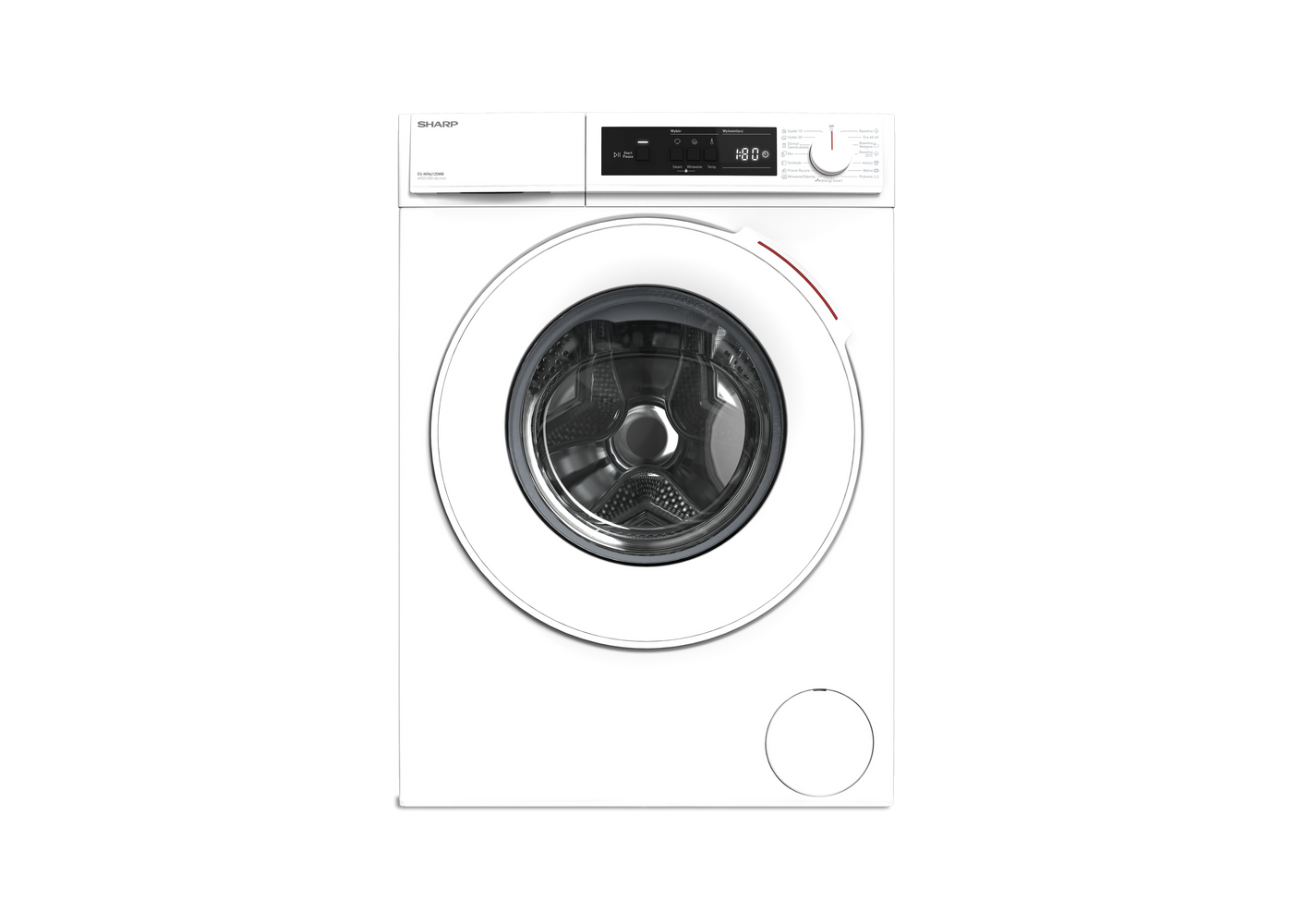 SHARP ES-NFA612DWB-PL Freestanding Washing Machine 6 kg 1200 RPM B Cla