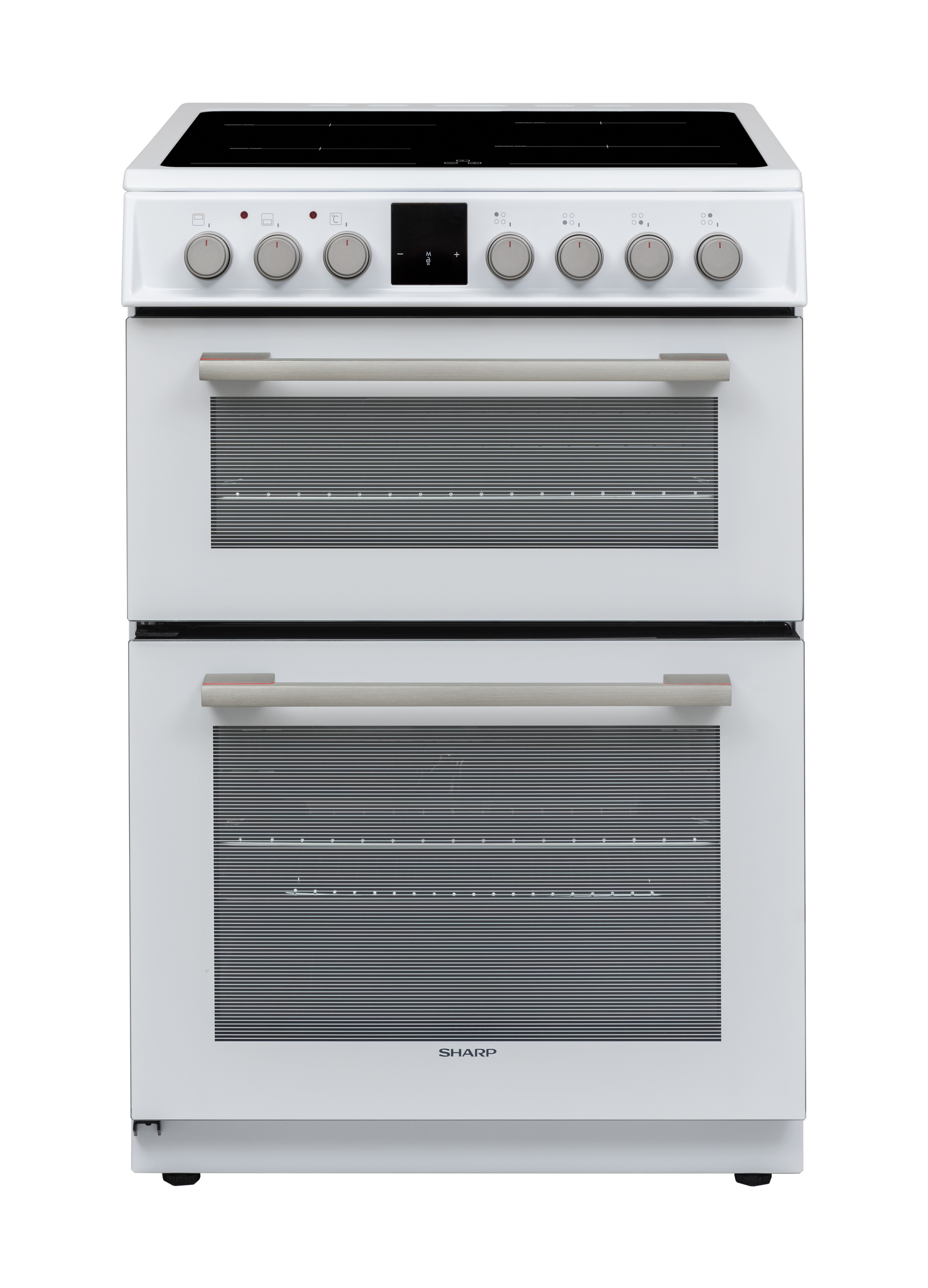 Sharp KF-66DIDD04WM1I-EN Forn doble d'inducció independent 60x60cm, blanc