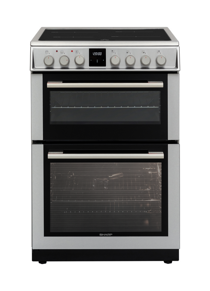 Sharp KF-66DIDD04IM1I-EN Four pos 60x60cm Induction Double, Inox