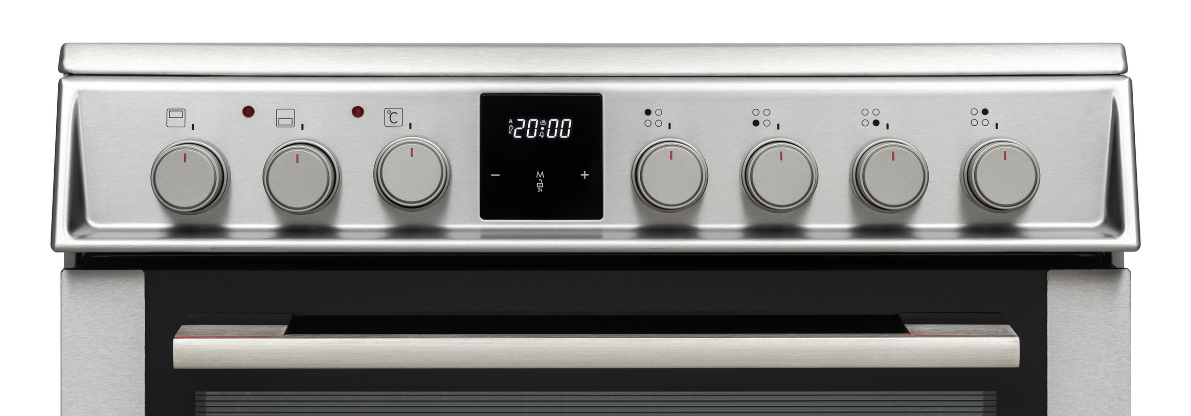 Sharp KF-66DIDD04IM1I-EN 60x60cm Freestanding Induction Double Oven, Inox