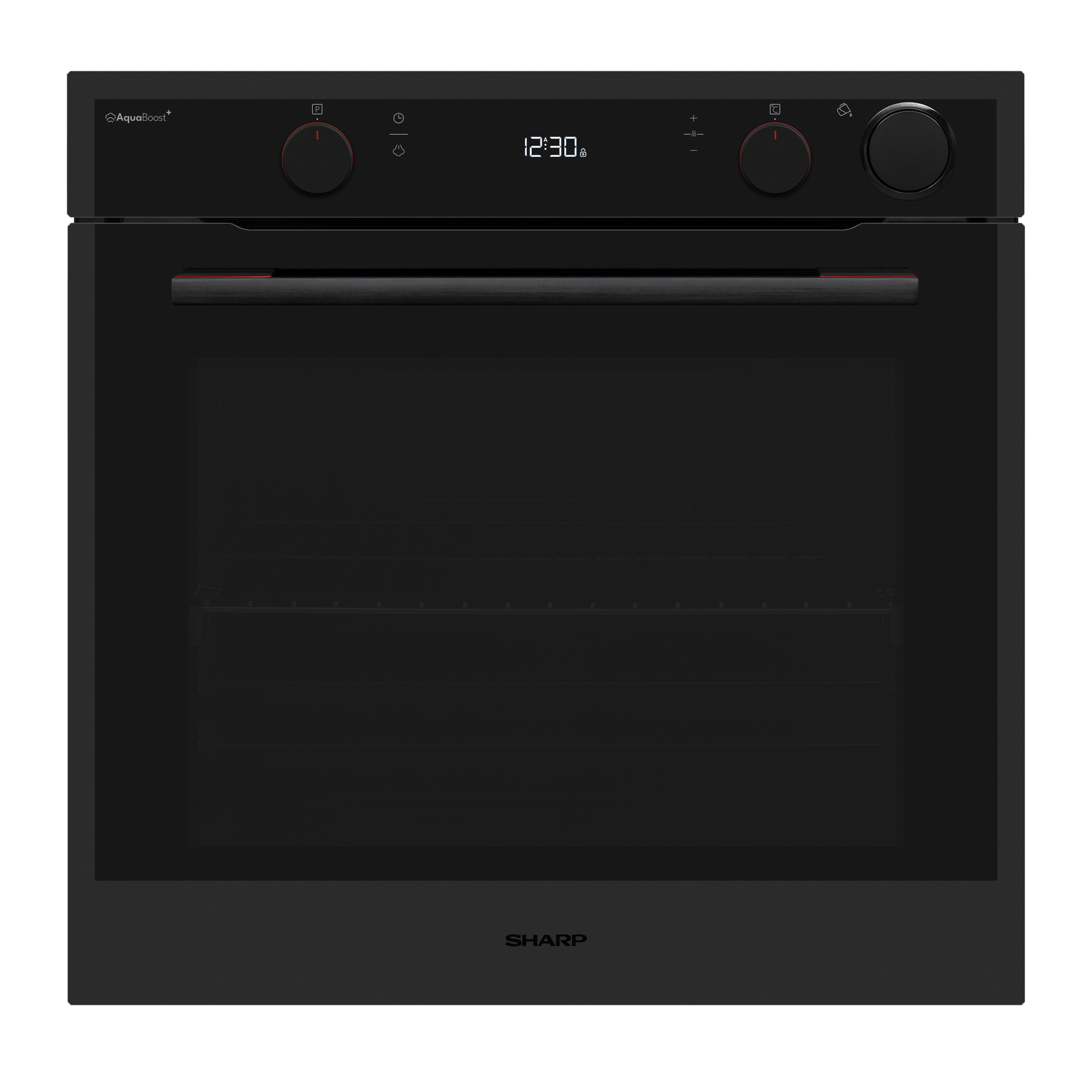 Forno multifunció estàndard integrat Sharp KA-74Z68BNH-EU de 78 lt, negre mat