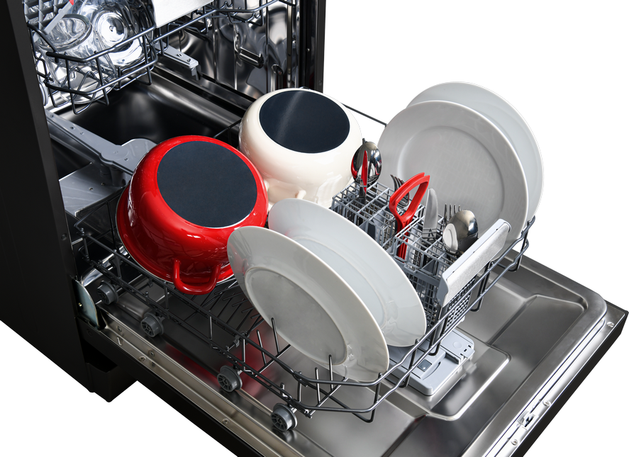 SHARP QW-NA2XF44ECB Freestanding 60cm Dishwasher 14PS 44 db C Class