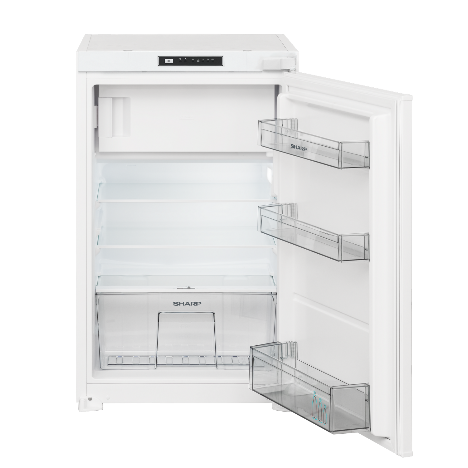 SHARP SJ-LE110E0XS-EU 54cm Single Door Refrigerator