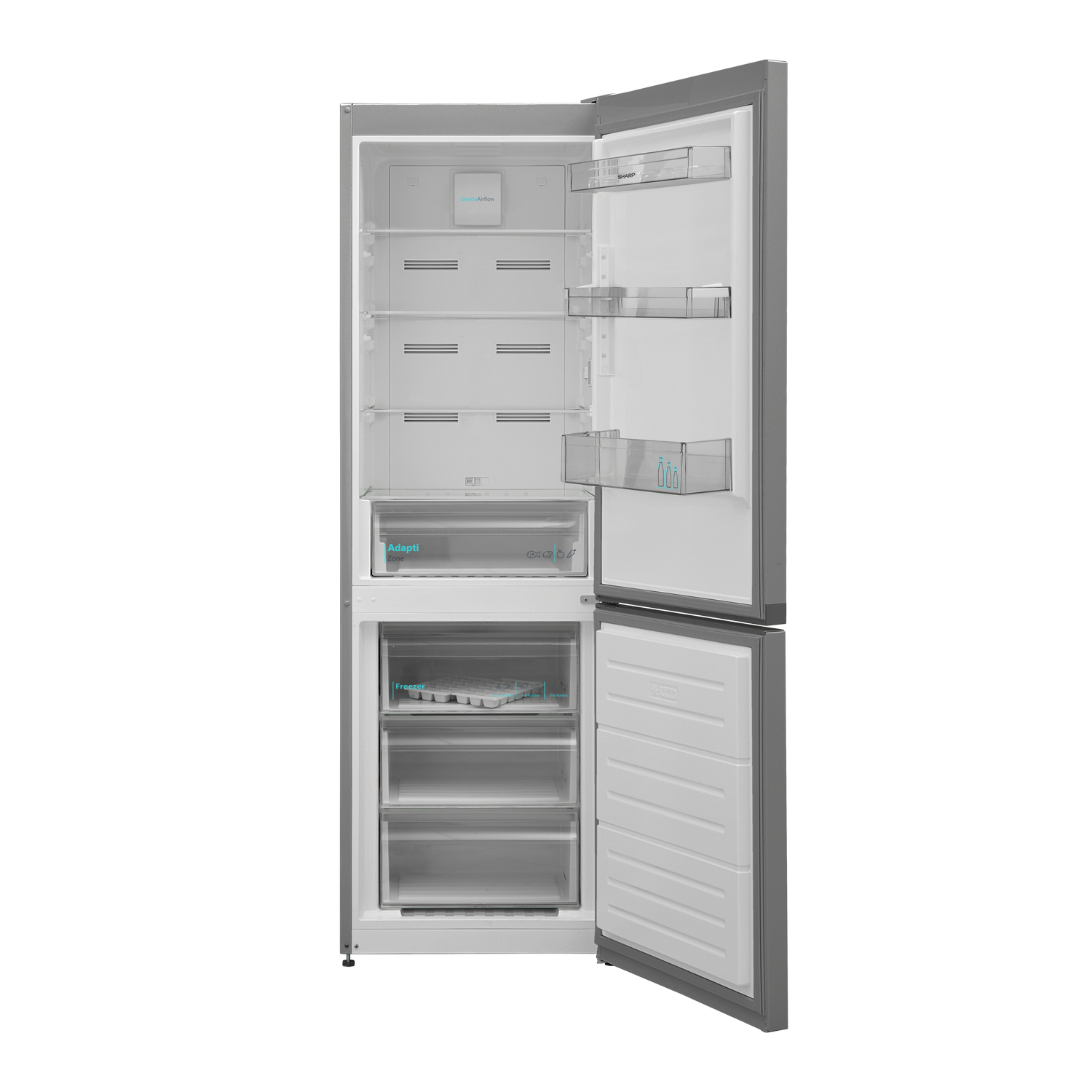 SHARP SJ-NBA09DMXLD-EU 60cm NF Fridge-Freezer