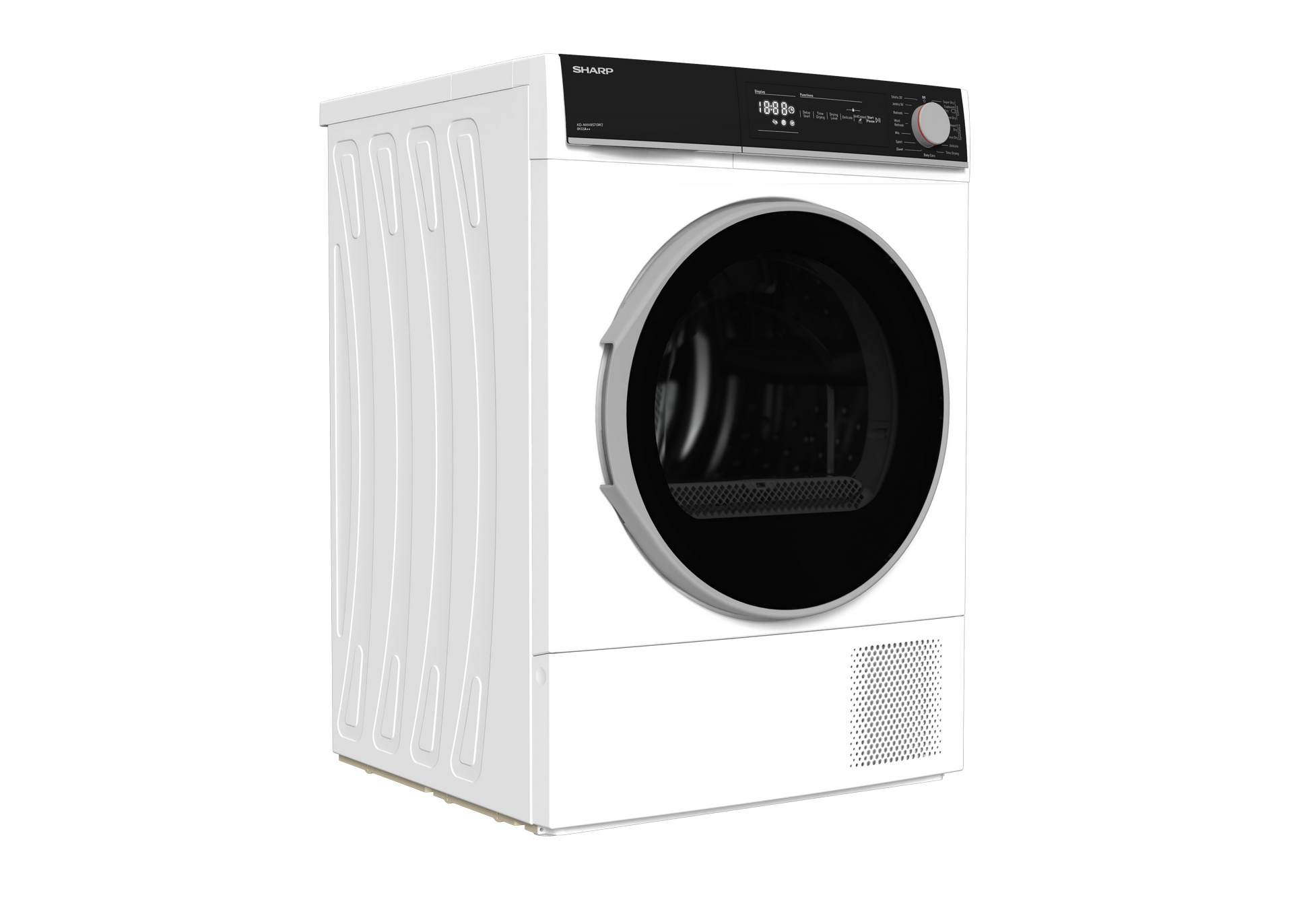 SHARP KD-NHH8S7GW21-EN Freestanding Tumble Dryer 8 kg A++