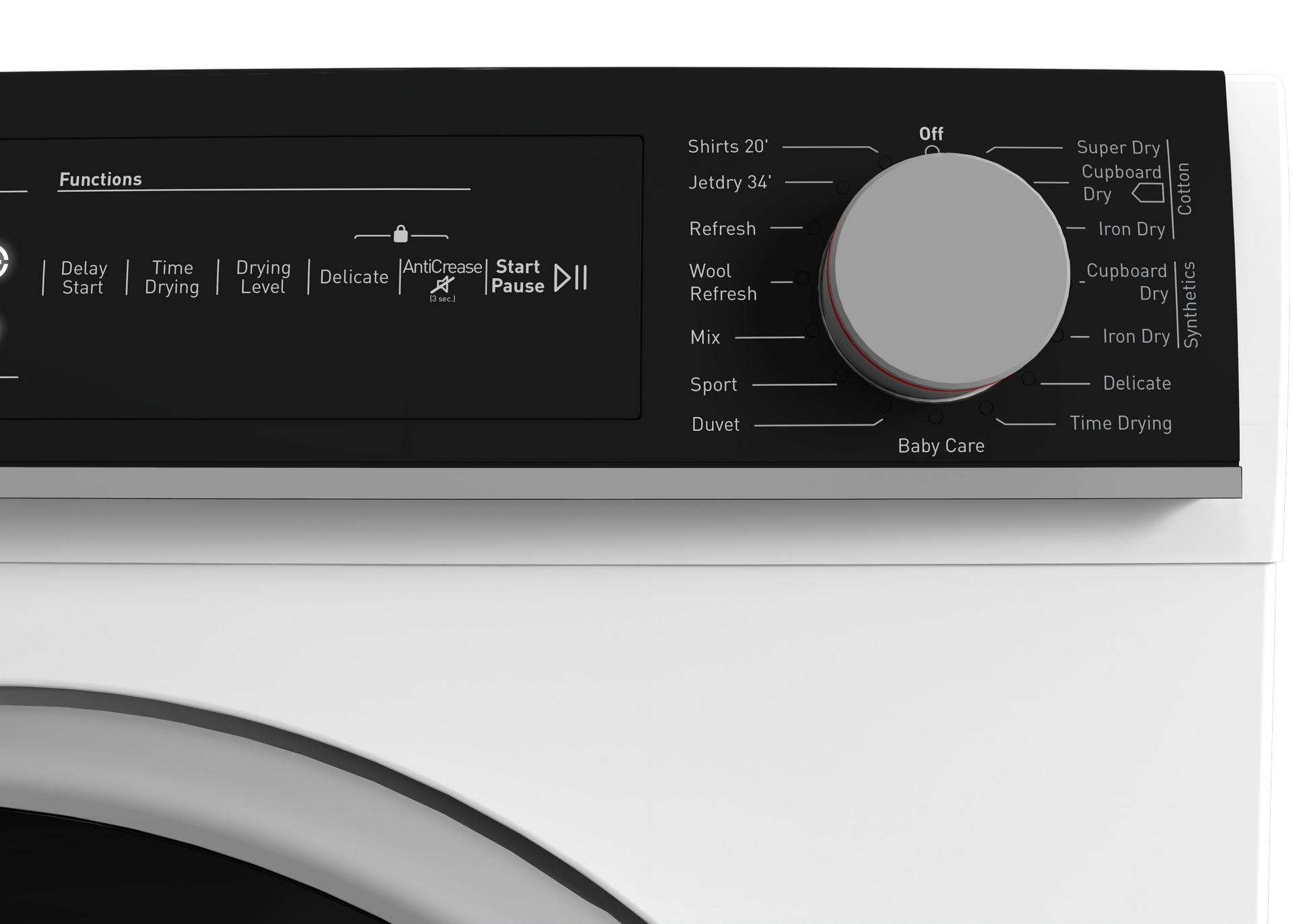 SHARP KD-NHH8S7GW21-EN Freestanding Tumble Dryer 8 kg A++