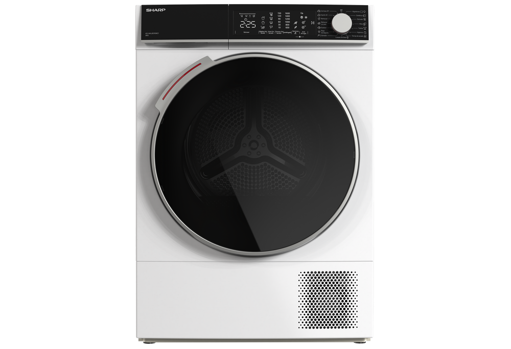 SHARP KD-NHL8S9GW21-ES Freestanding Tumble Dryer 8 kg A++ with Heat Pu
