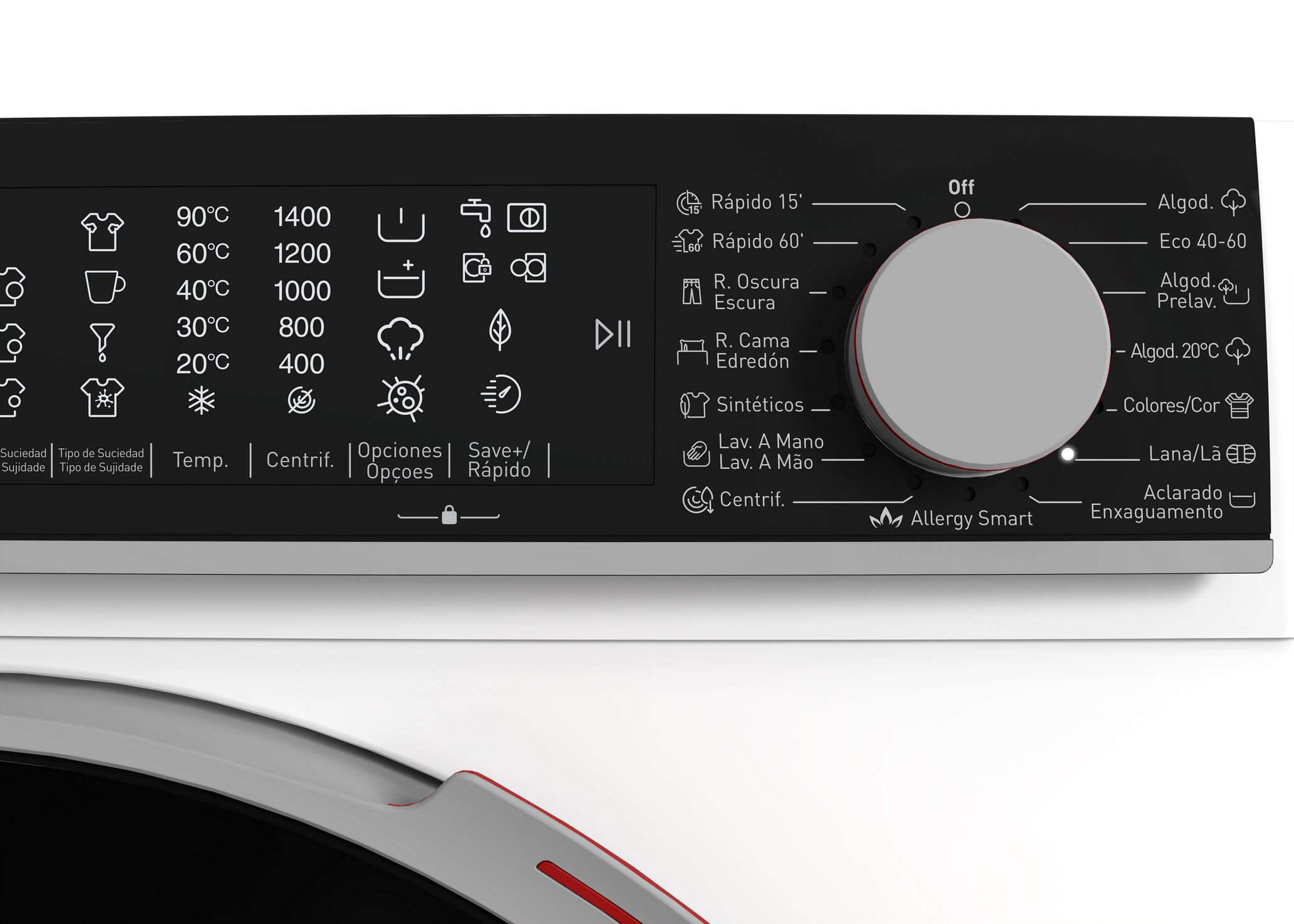 SHARP ES-NFL814CWNA-ES Freestanding Washing Machine 8 kg 1400 RPM A Class
