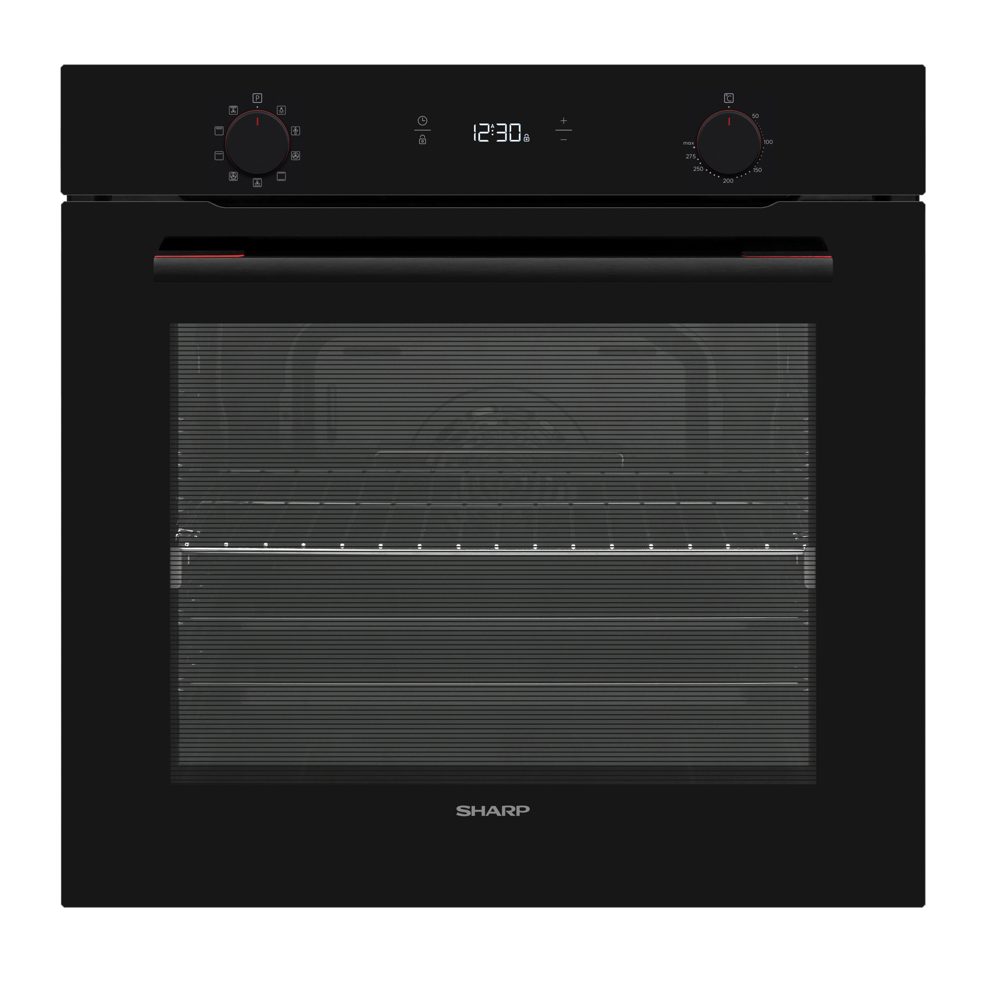Sharp KA-70P19BNM-EU Four encastrable 78 litres Standard Multifonction, Noir