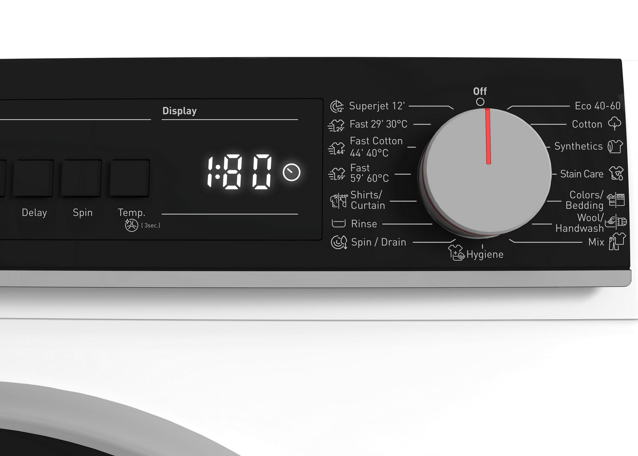 SHARP ES-SFB712YWB-EE Freestanding Washing Machine 7 kg 1200 RPM B Class