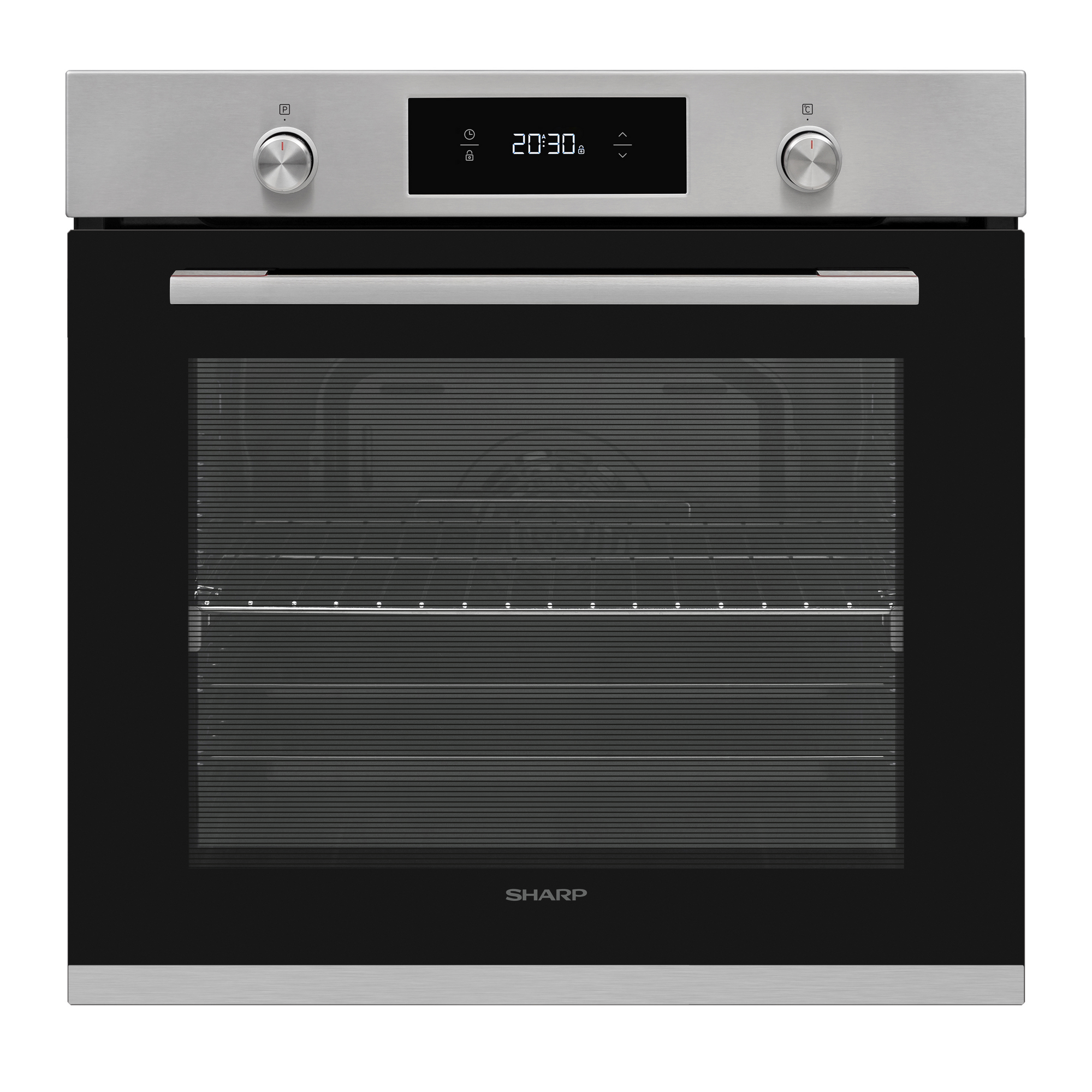 Forn multifunció estàndard integrat Sharp K-70P19INH-EU de 78 lt, inox