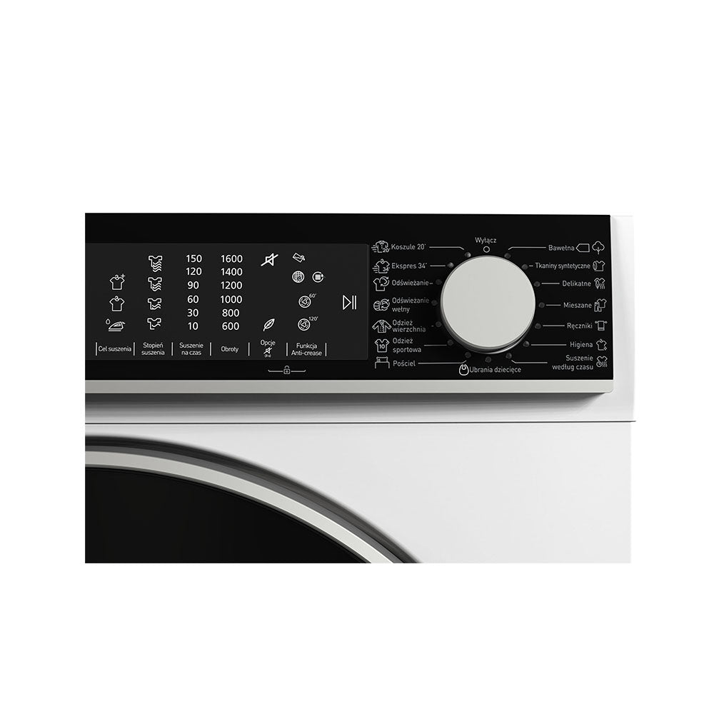 Sharp KD-NHL9S9GW2-PL Freestanding Tumble Dryer