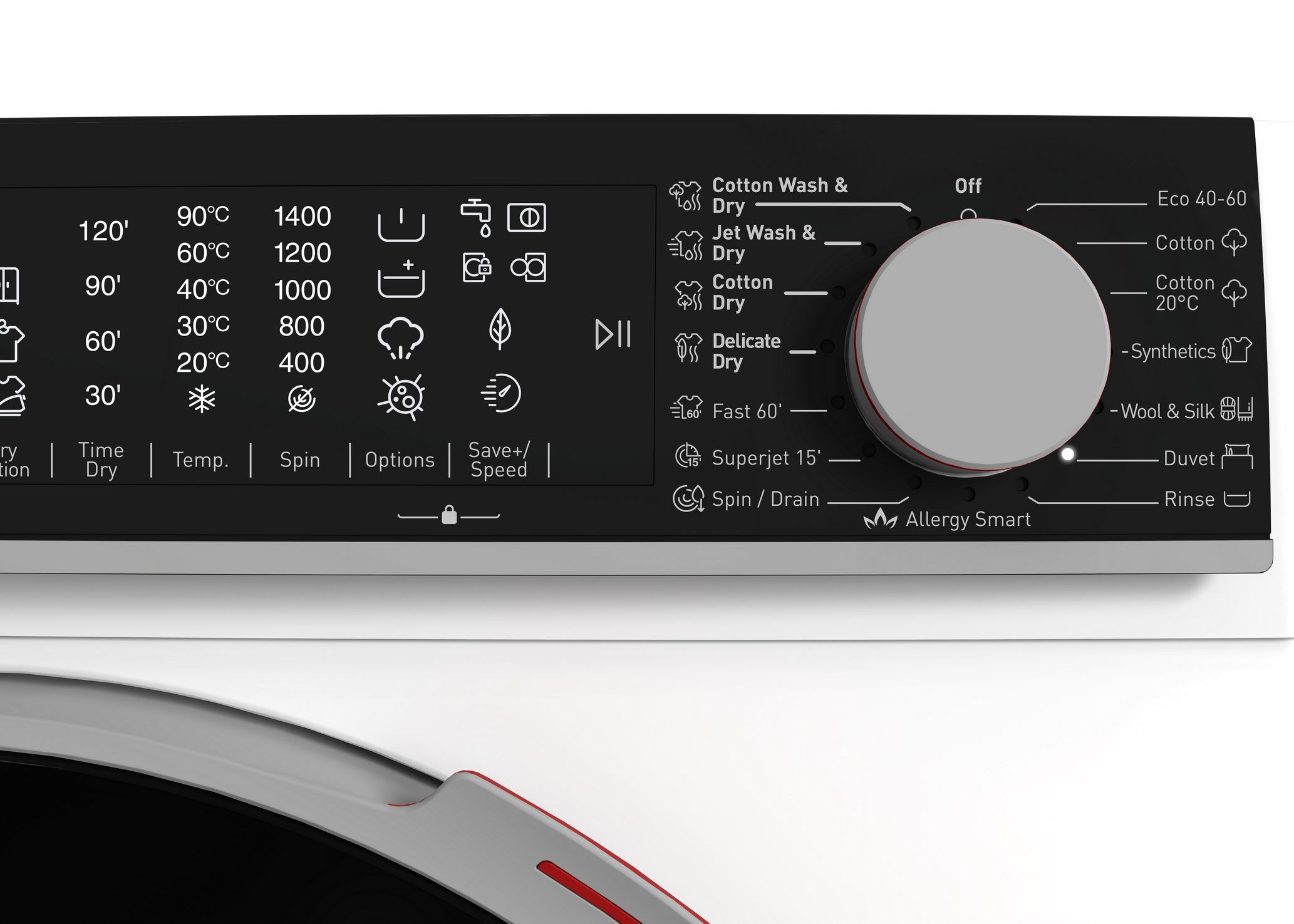 SHARP ES-NDL914CWA/D-EE Freestanding Washer Dryer 9 / 6 kg 1400 RPM D Class