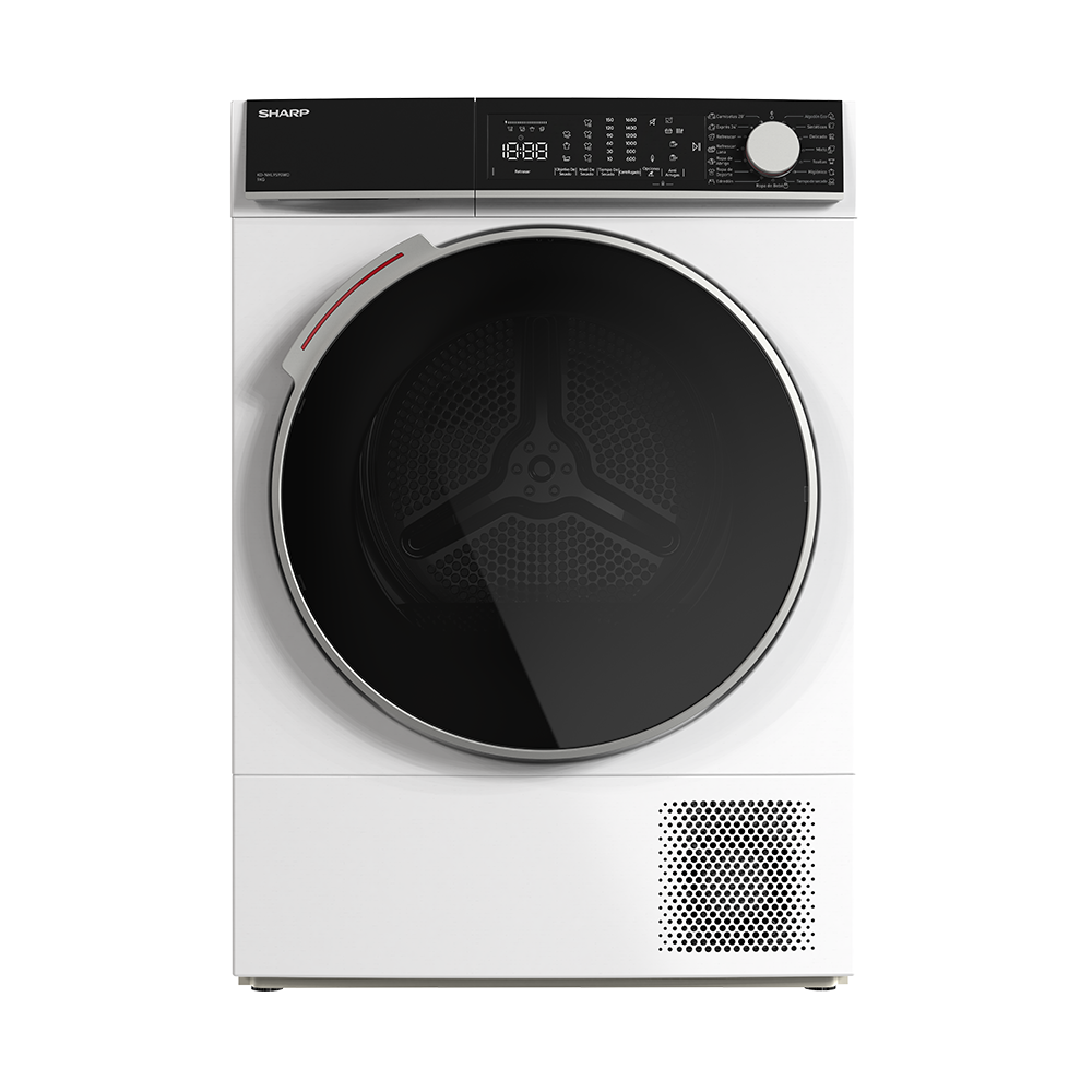 Sharp KD-NHL9S9GWD-ES Freestanding Tumble Dryer