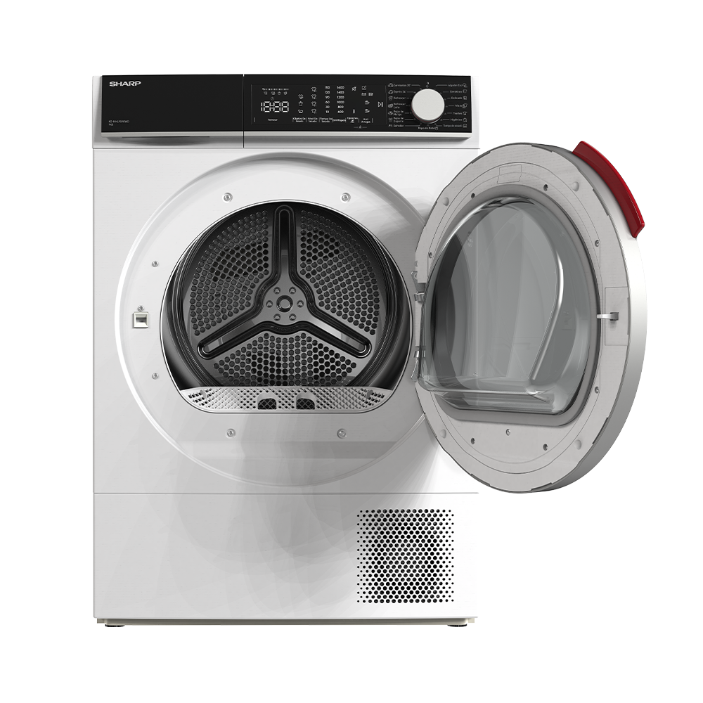 Sharp KD-NHL9S9GWD-ES Freestanding Tumble Dryer