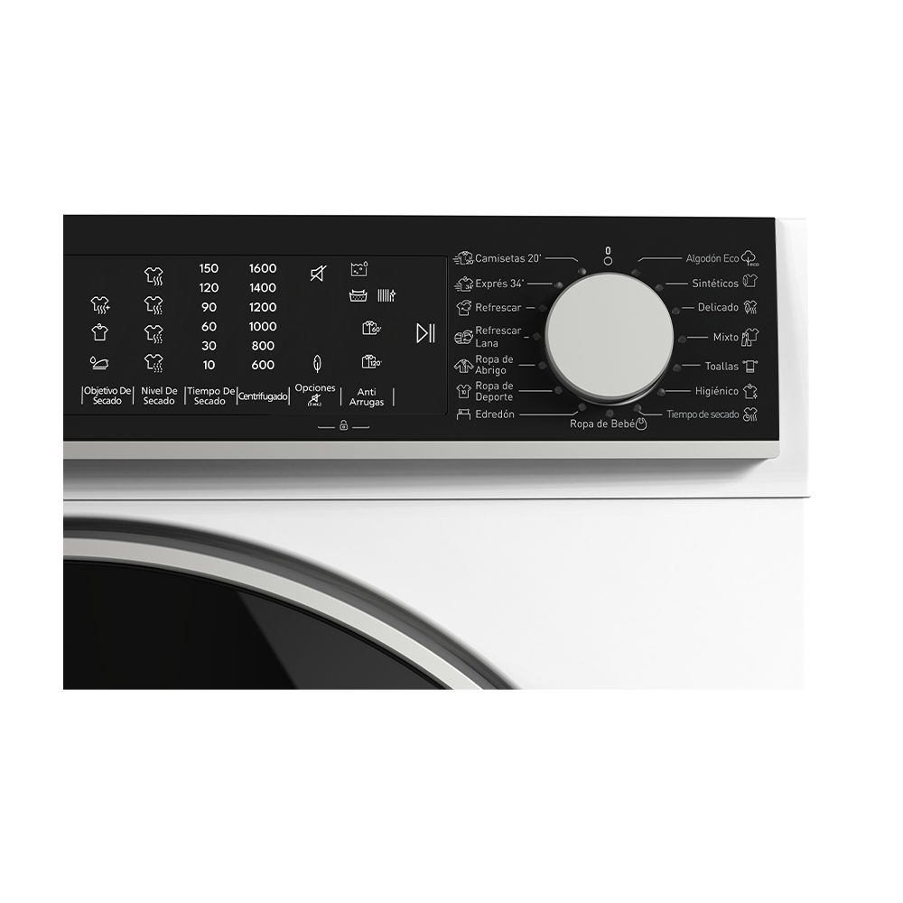 Sharp KD-NHL9S9GWD-ES Freestanding Tumble Dryer