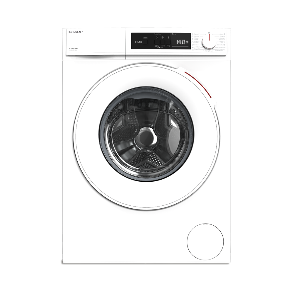 Sharp ES-NFA014DWNA-ES Freestanding Washing Machine