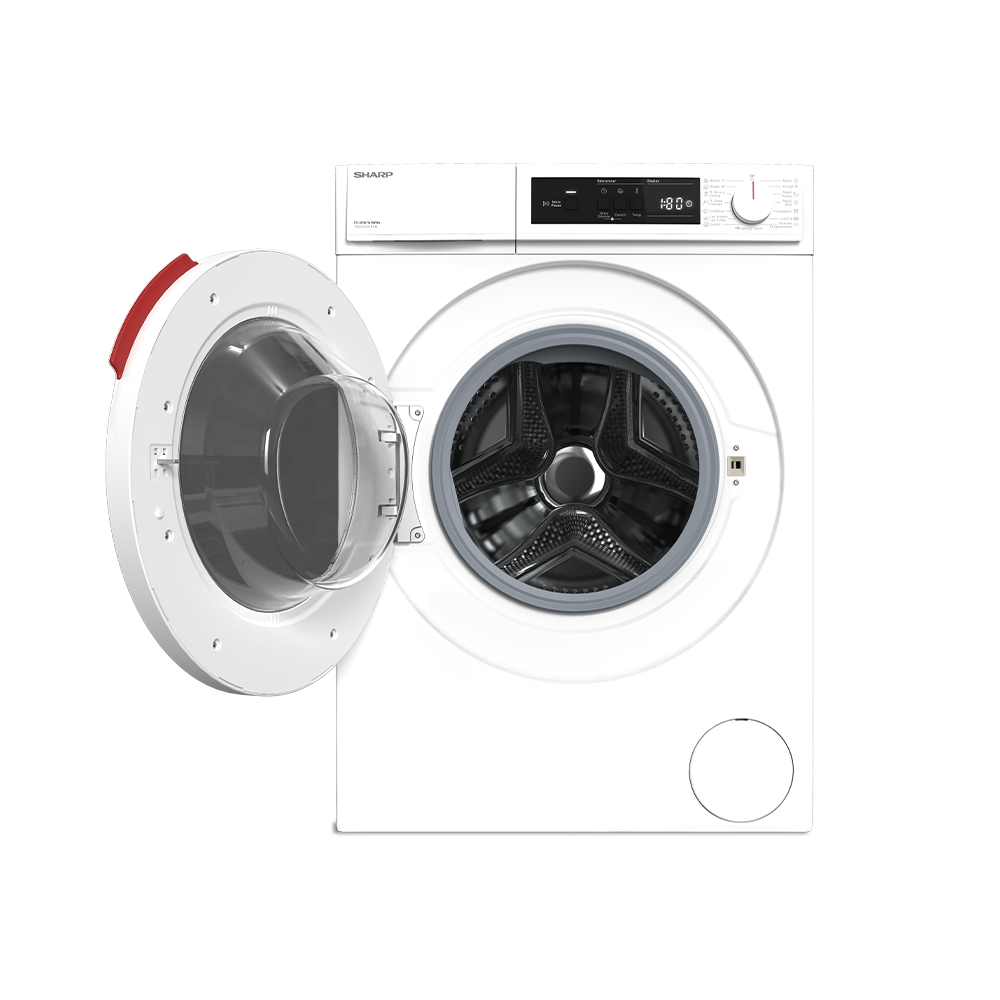 Sharp ES-NFA014DWNA-ES Freestanding Washing Machine