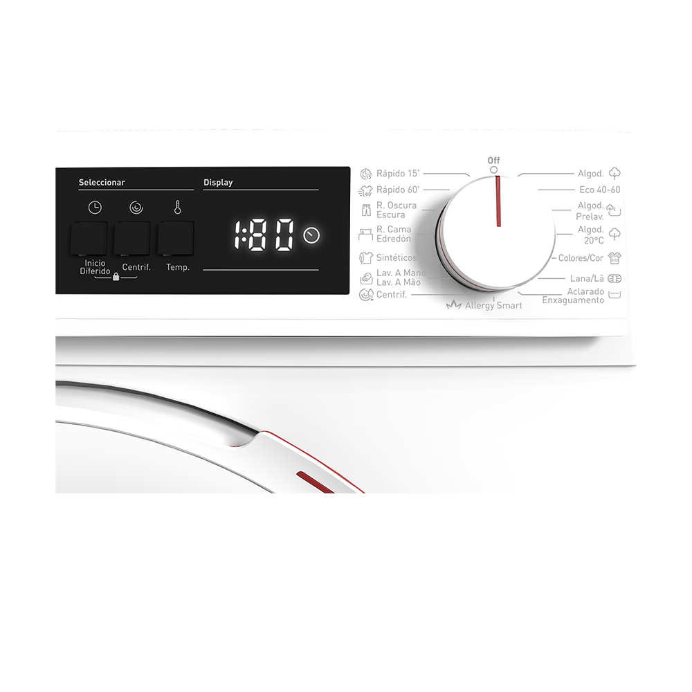 Sharp ES-NFA014DWNA-ES Freestanding Washing Machine
