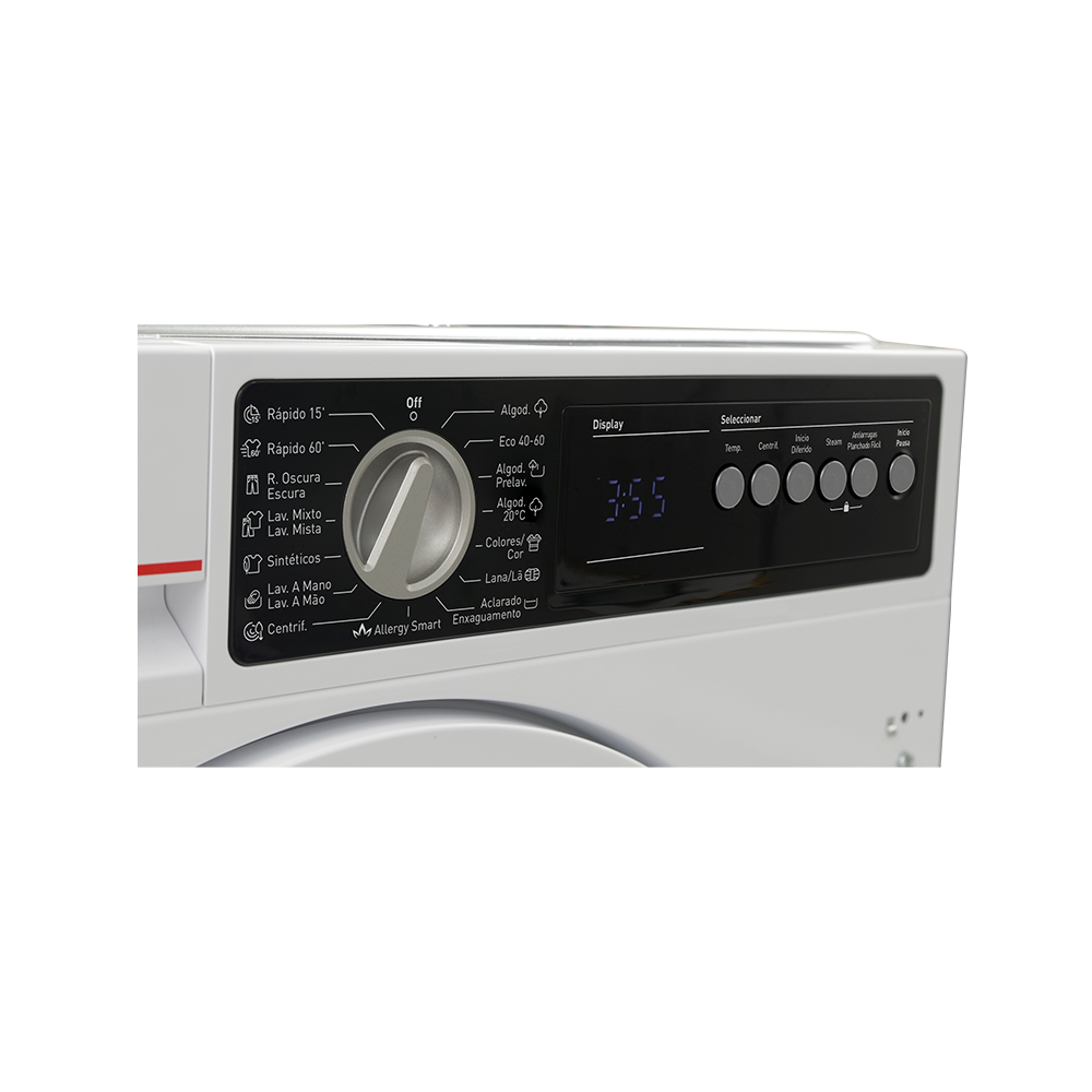 Sharp ES-NIB814BWNA-ES Integrated Washing Machine