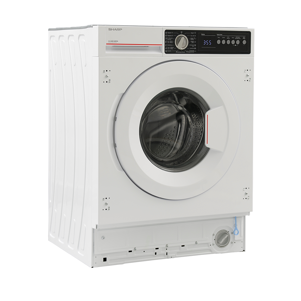 Sharp ES-NIB814BWNA-ES Integrated Washing Machine
