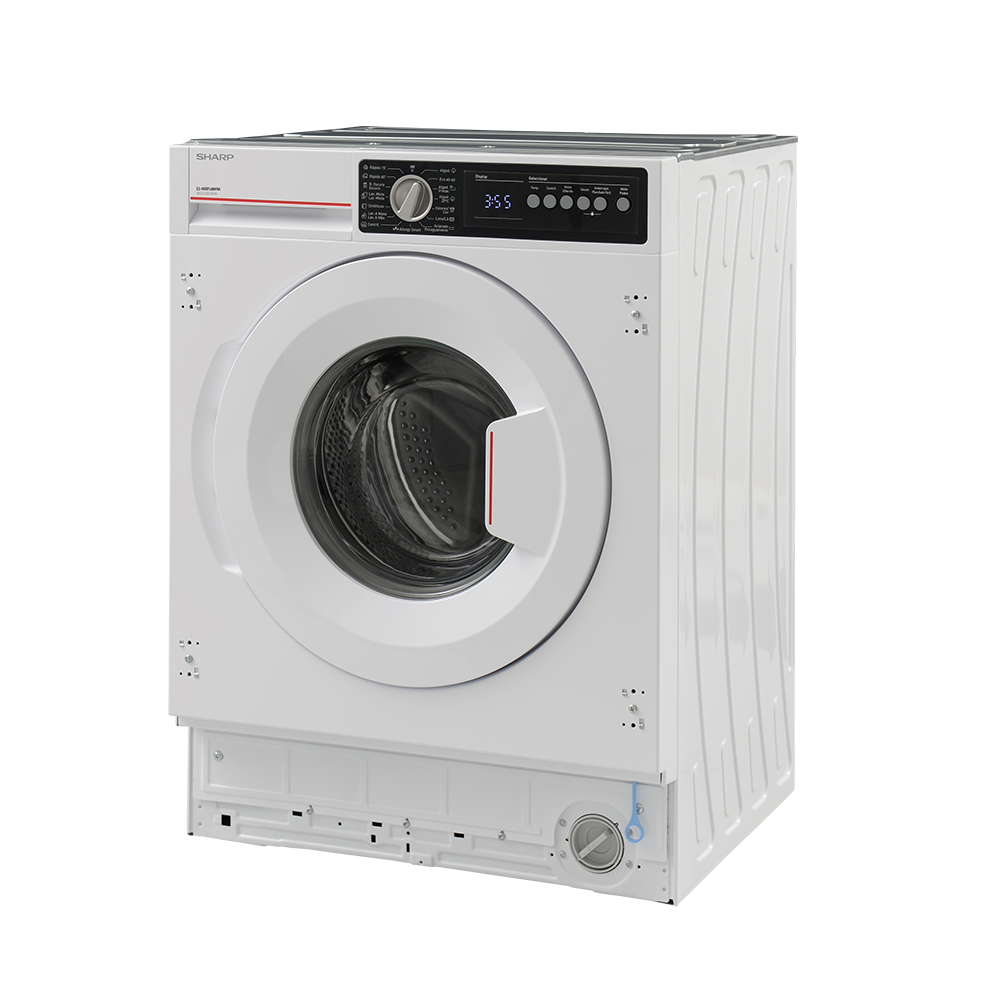 Sharp ES-NIB814BWNA-ES Integrated Washing Machine