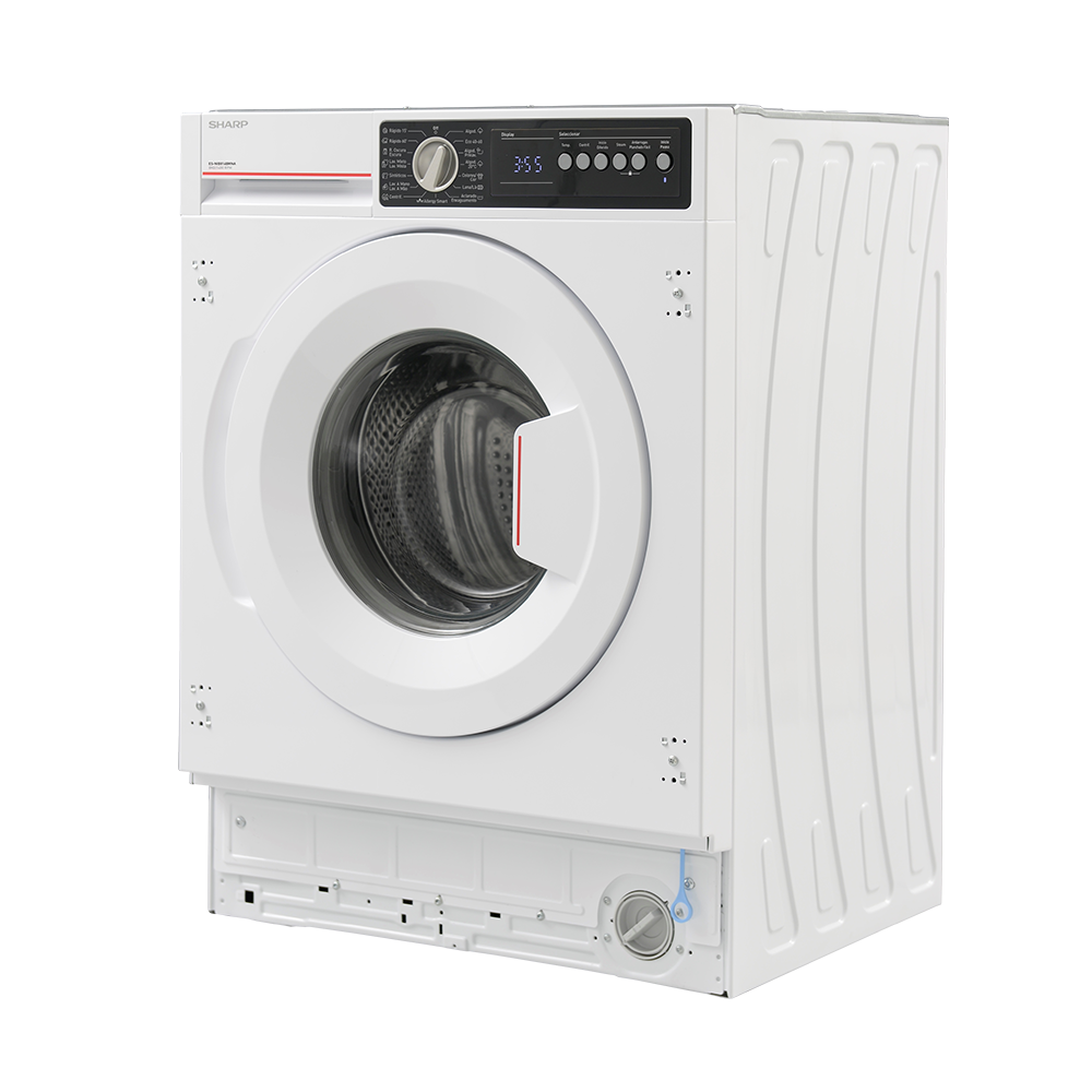 Sharp ES-NIB814BWNA-ES Integrated Washing Machine