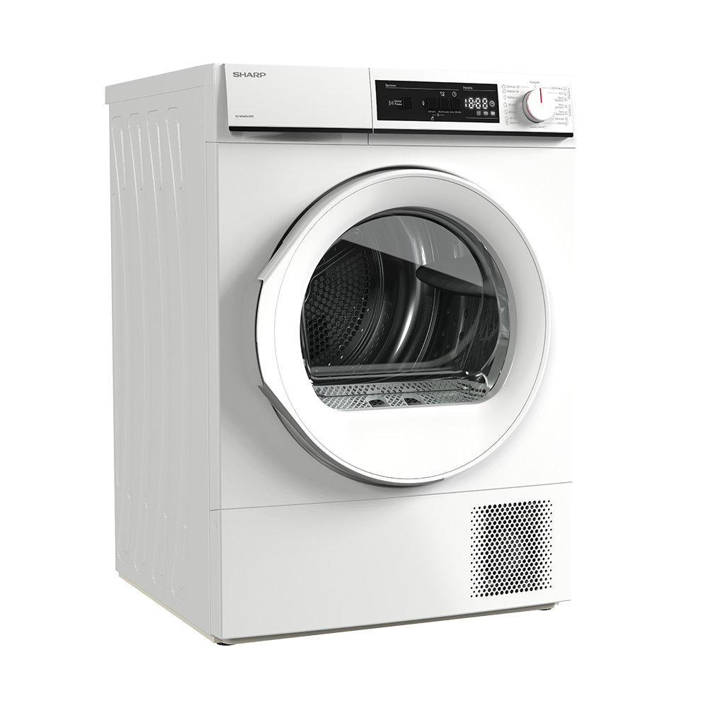 Sharp KD-NHA8S6GWE-ES Freestanding Tumble Dryer