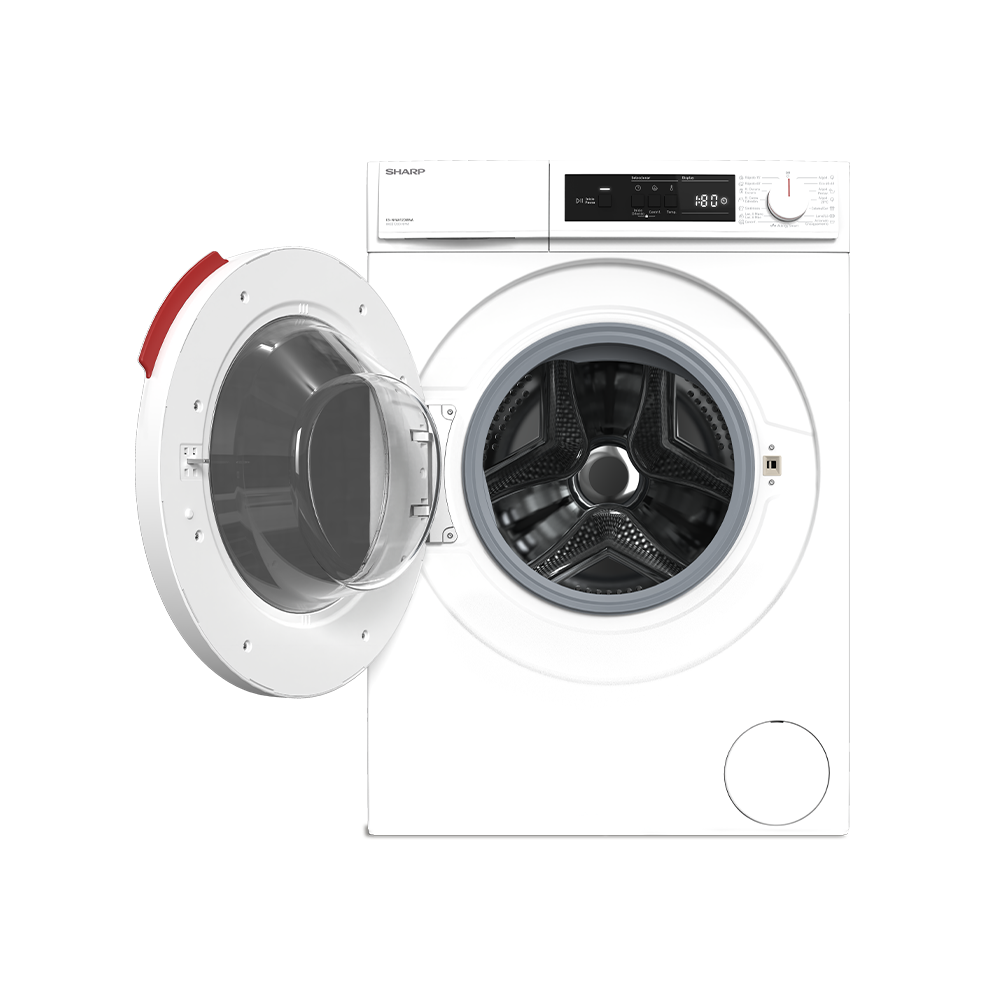 Sharp ES-NFA812DWNA-ES Freestanding Washing Machine