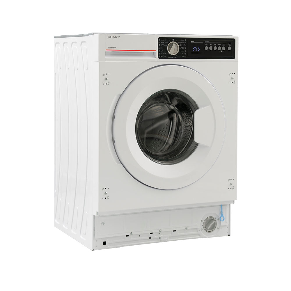 Sharp ES-NIB814BWNA-EE Integrated Washing Machine