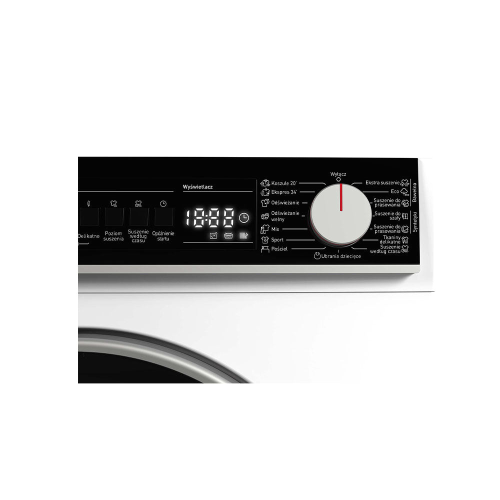 Sharp KD-NHB9S7GWD-PL Freestanding Tumble Dryer
