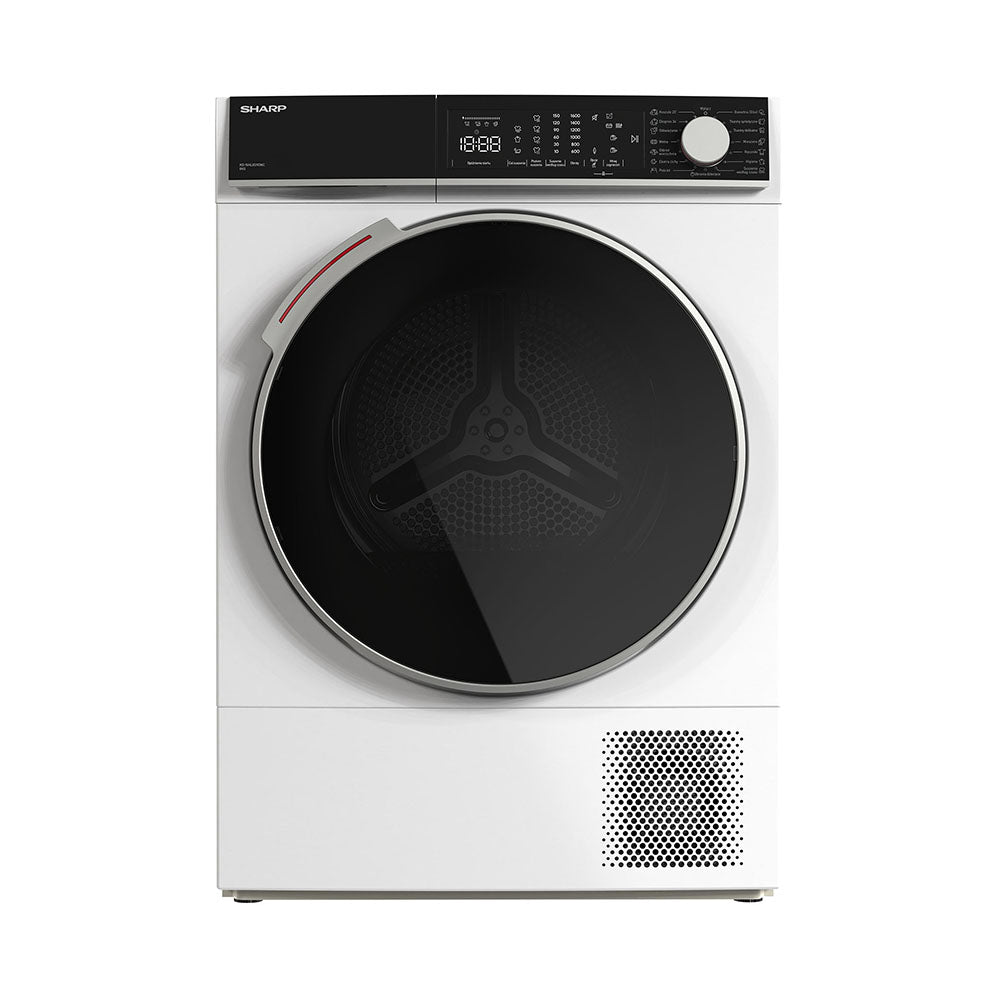 Sharp KD-NHL8S9GWC-PL Freestanding Tumble Dryer