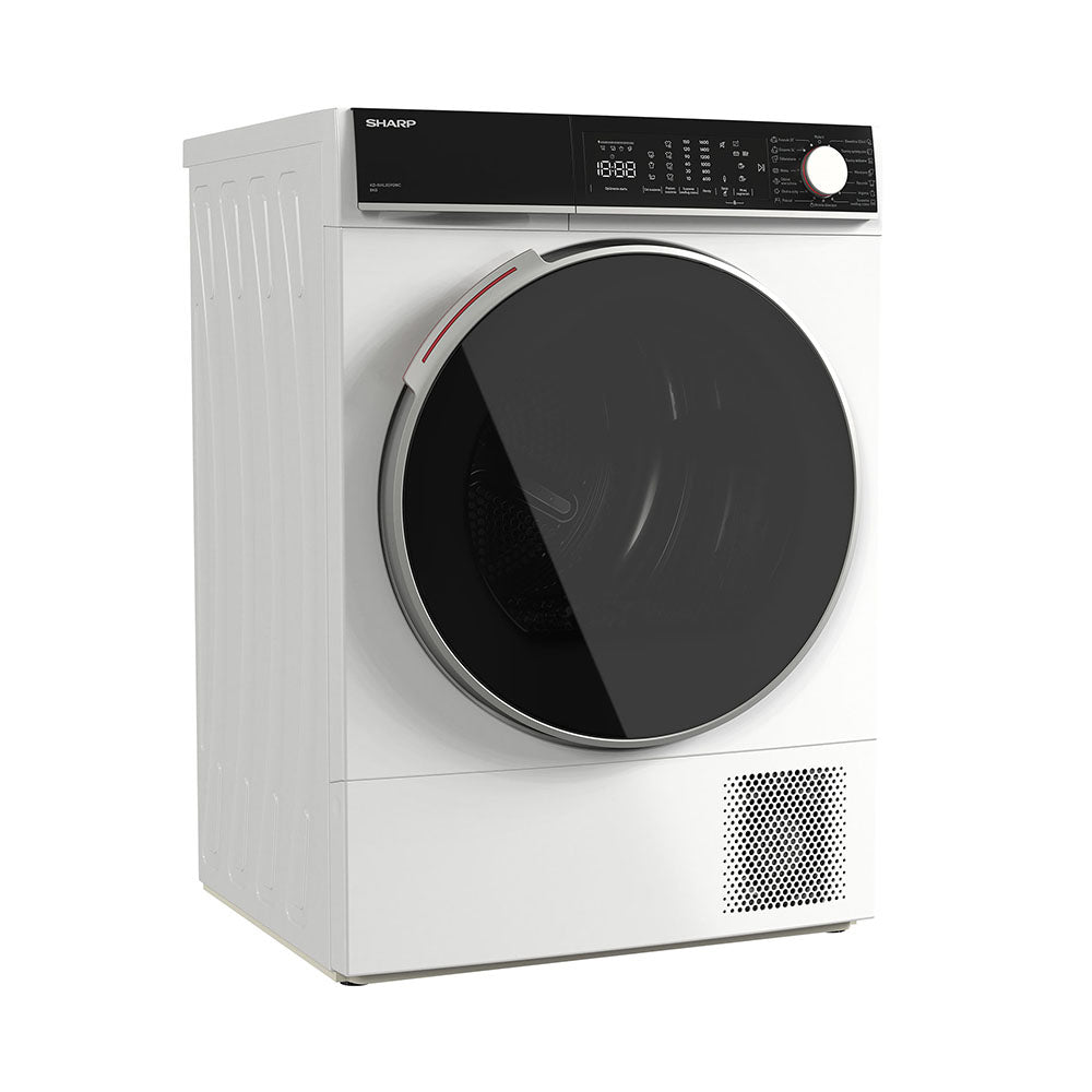 Sharp KD-NHL8S9GWC-PL Freestanding Tumble Dryer