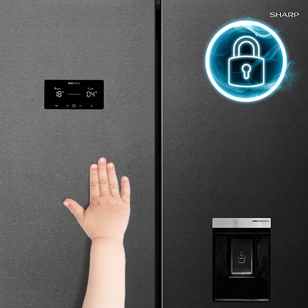 SHARP SJ-LC41CHDAE-EU 60cm Single Door Refrigerator with E Class, 389