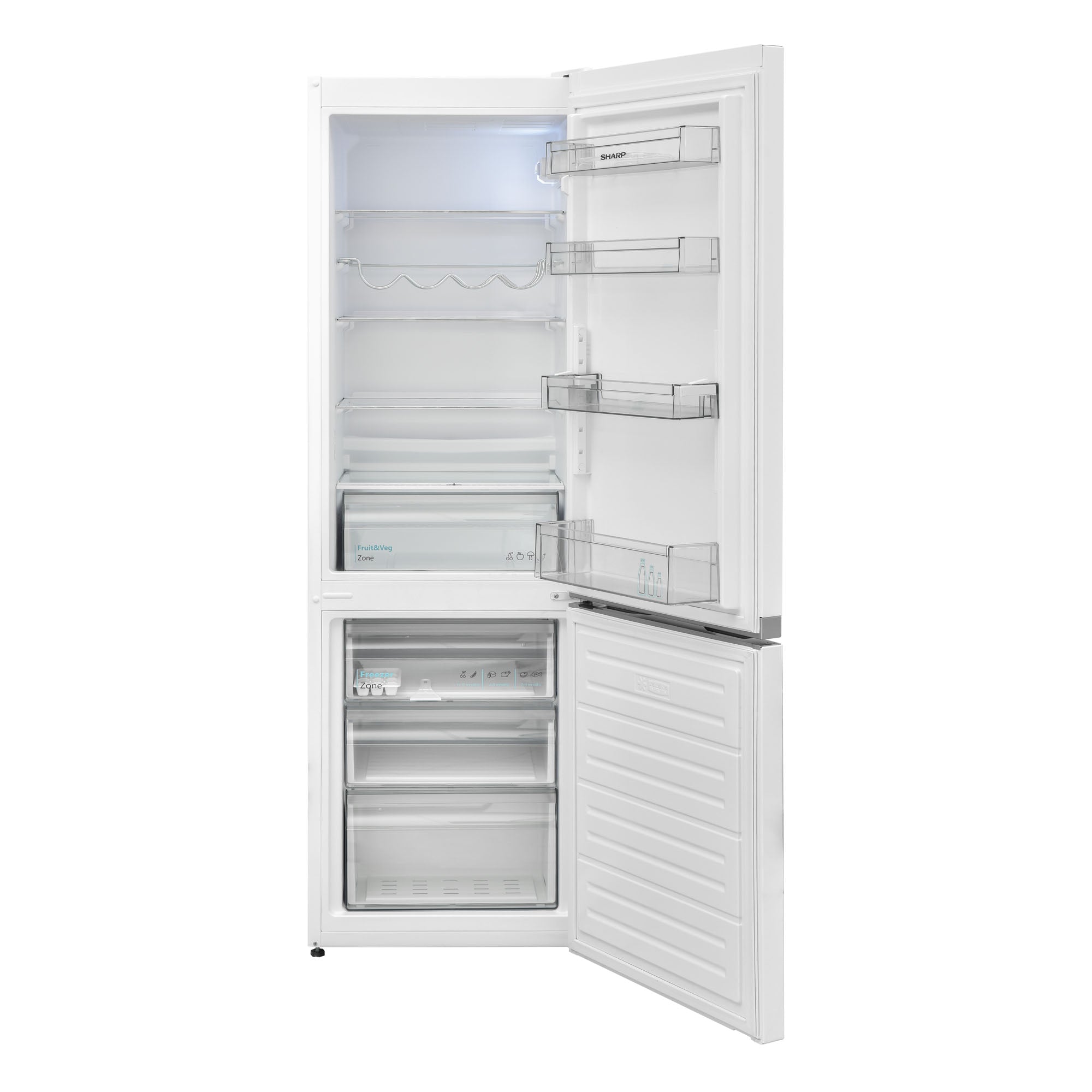 SHARP SJ-BB04DTXWE2-EN 54cm Fridge-Freezer