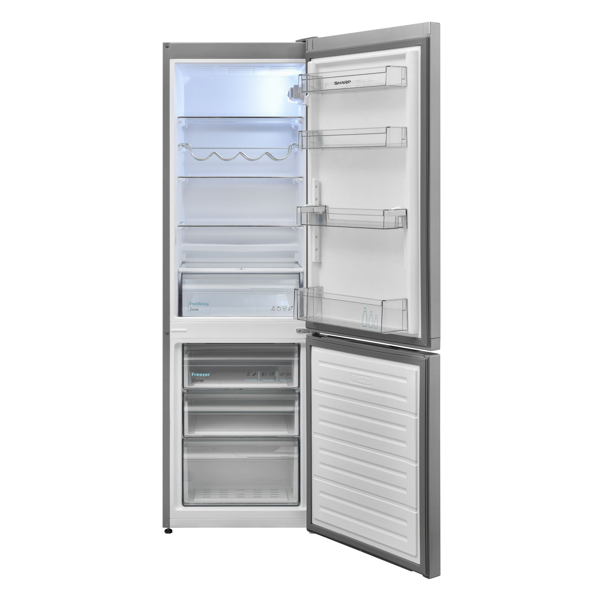 SHARP SJ-FBB05DTXLD-EU 54cm Fridge-Freezer with D Class, 288 L